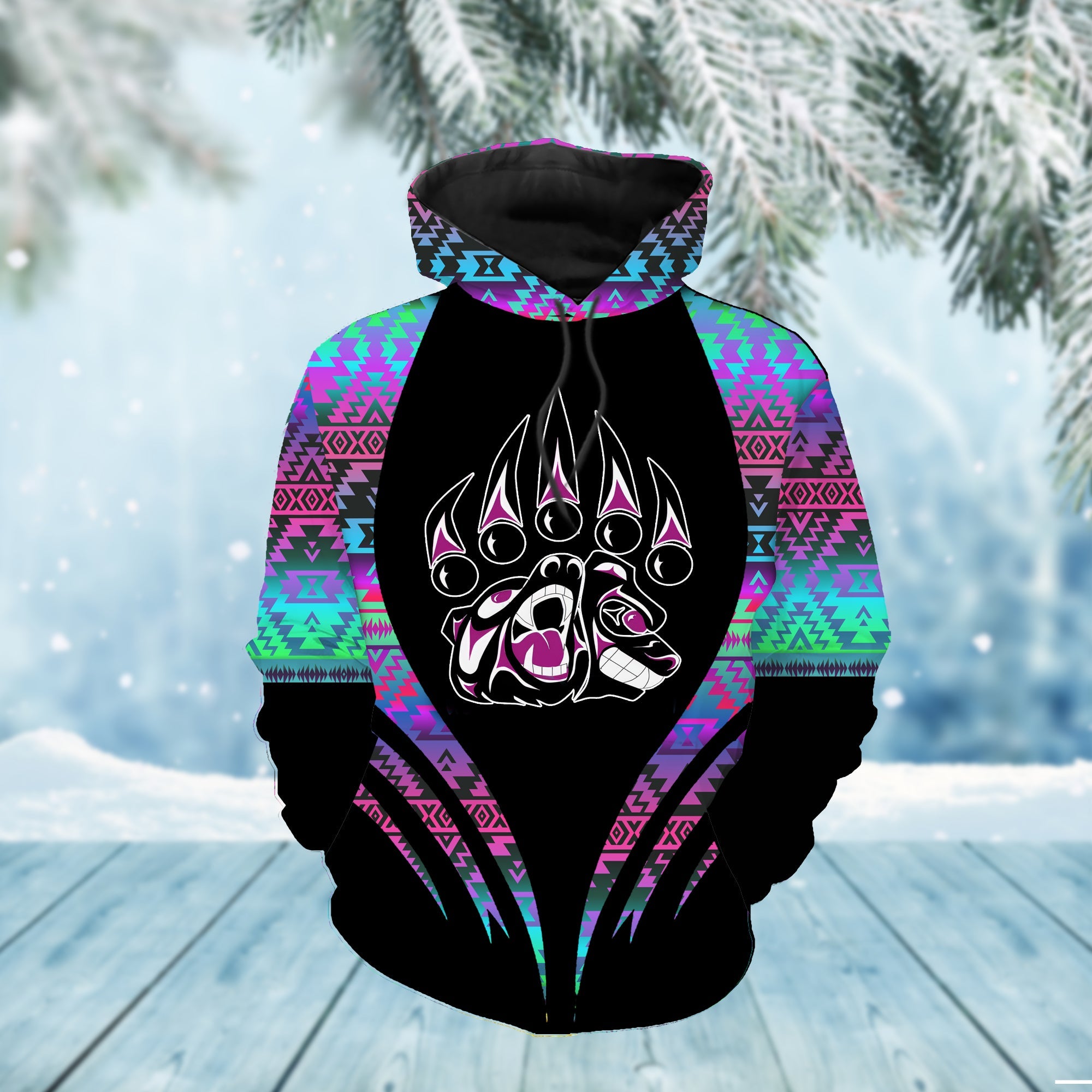 HD0011789 Pattern Native Pride 3D Hoodie