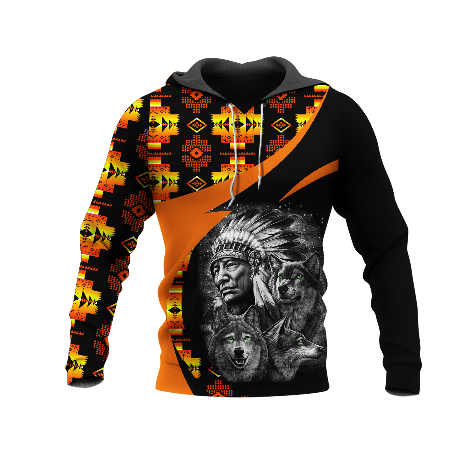 HD0011374  Pattern Native Pride 3D Hoodie