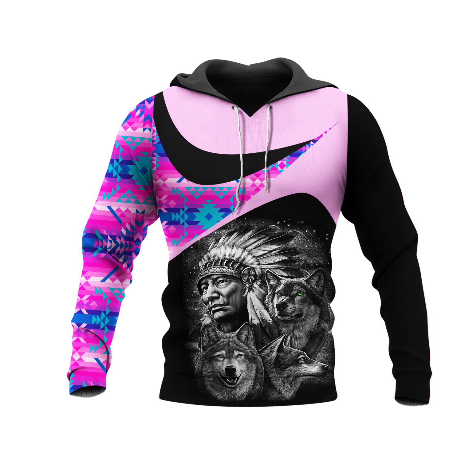 HD0011731 Pattern Native Pride 3D Hoodie
