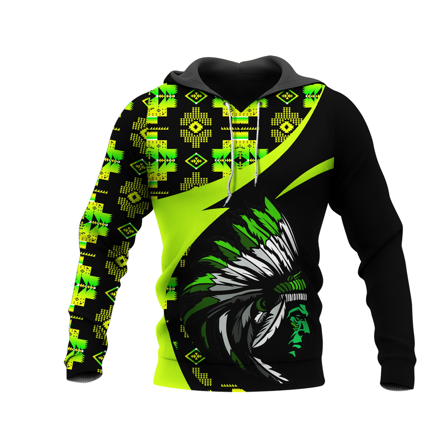 HD0011378  Pattern Native Pride 3D Hoodie