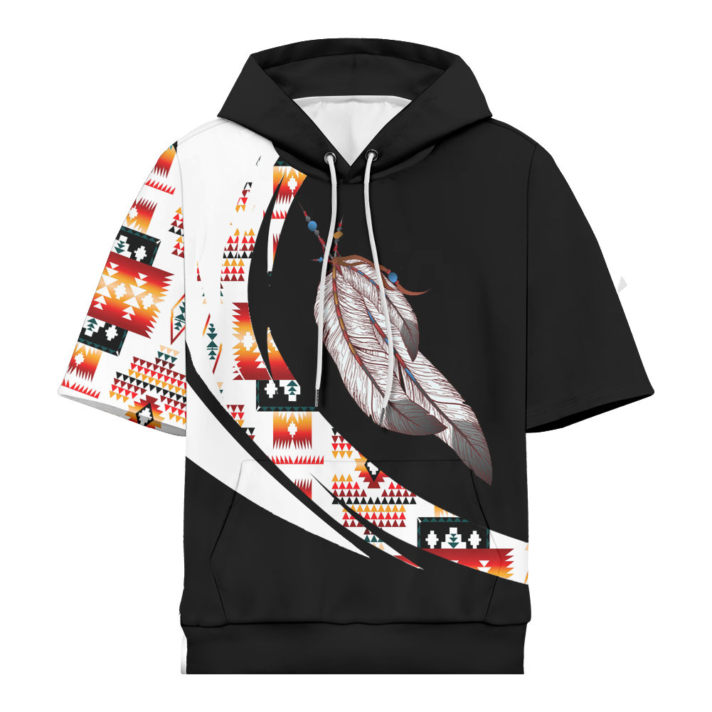 HD0012359 Pattern Native Pride 3D Short  Hoodie