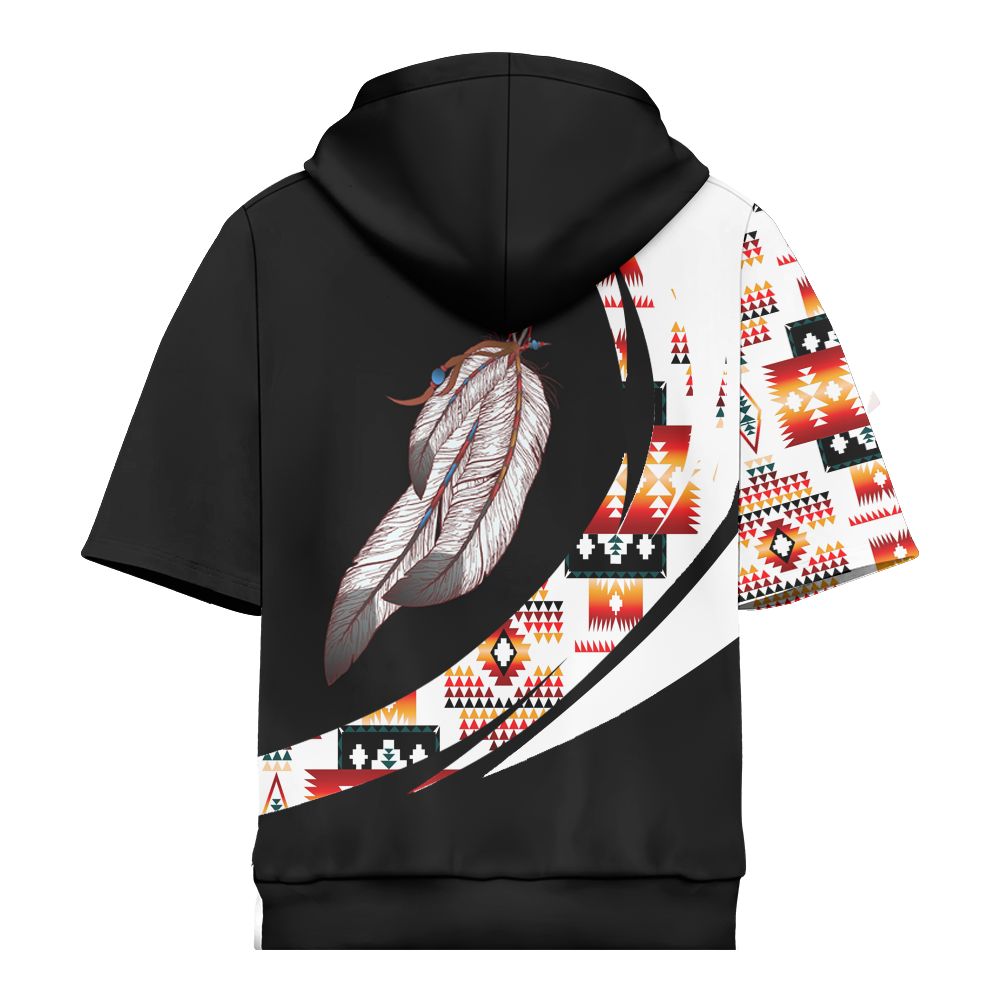 HD0012359 Pattern Native Pride 3D Short  Hoodie