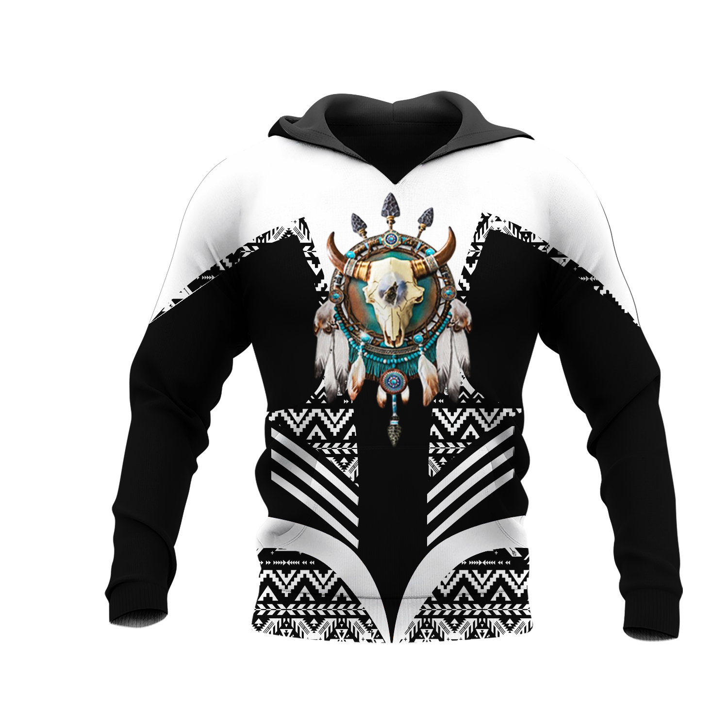 HD001169 Pattern Native Pride 3D Hoodie