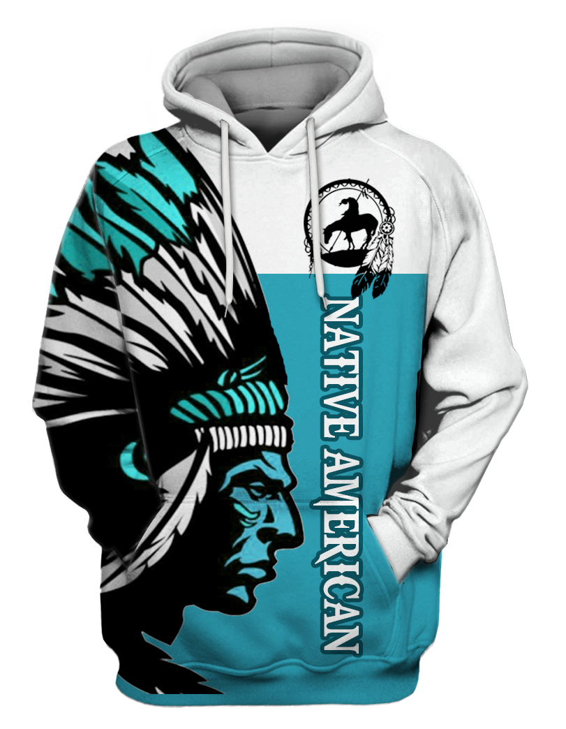 HD000233  Native Pride 3D Hoodie