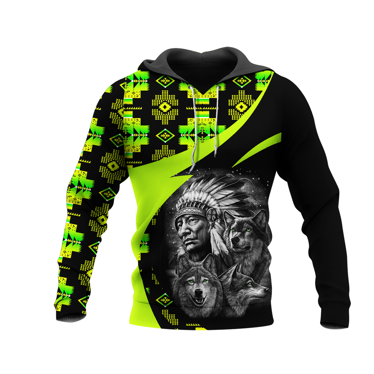 HD0011380  Pattern Native Pride 3D Hoodie