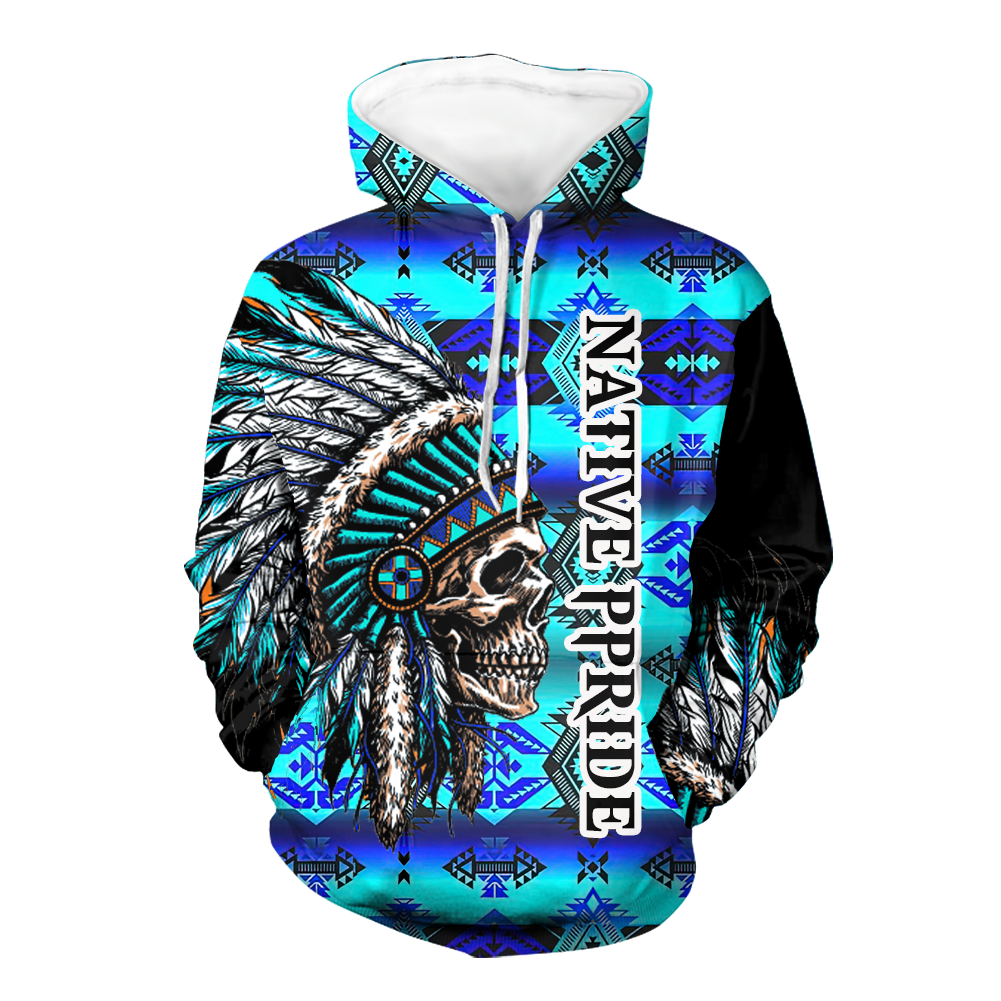 HD000240 Girl Native Pride 3D Hoodie