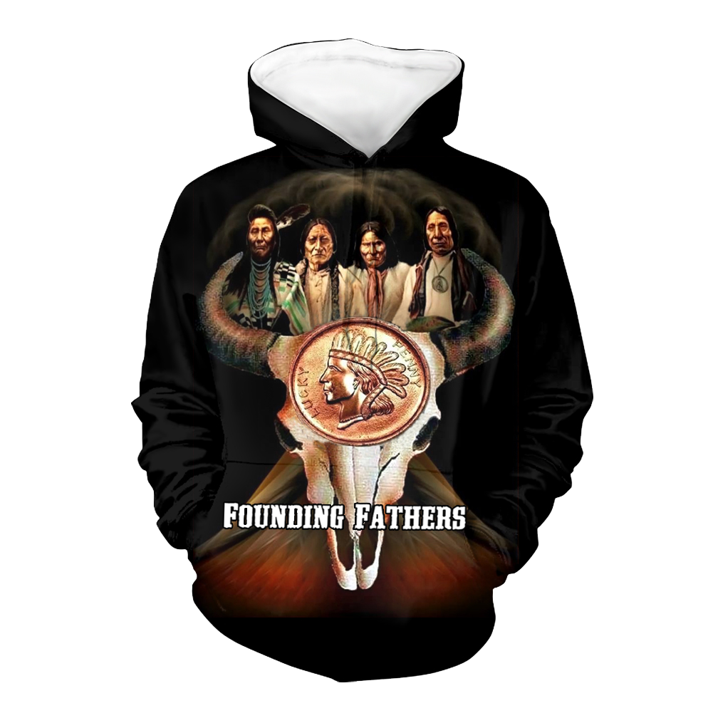 HD000242 Girl Native Pride 3D Hoodie