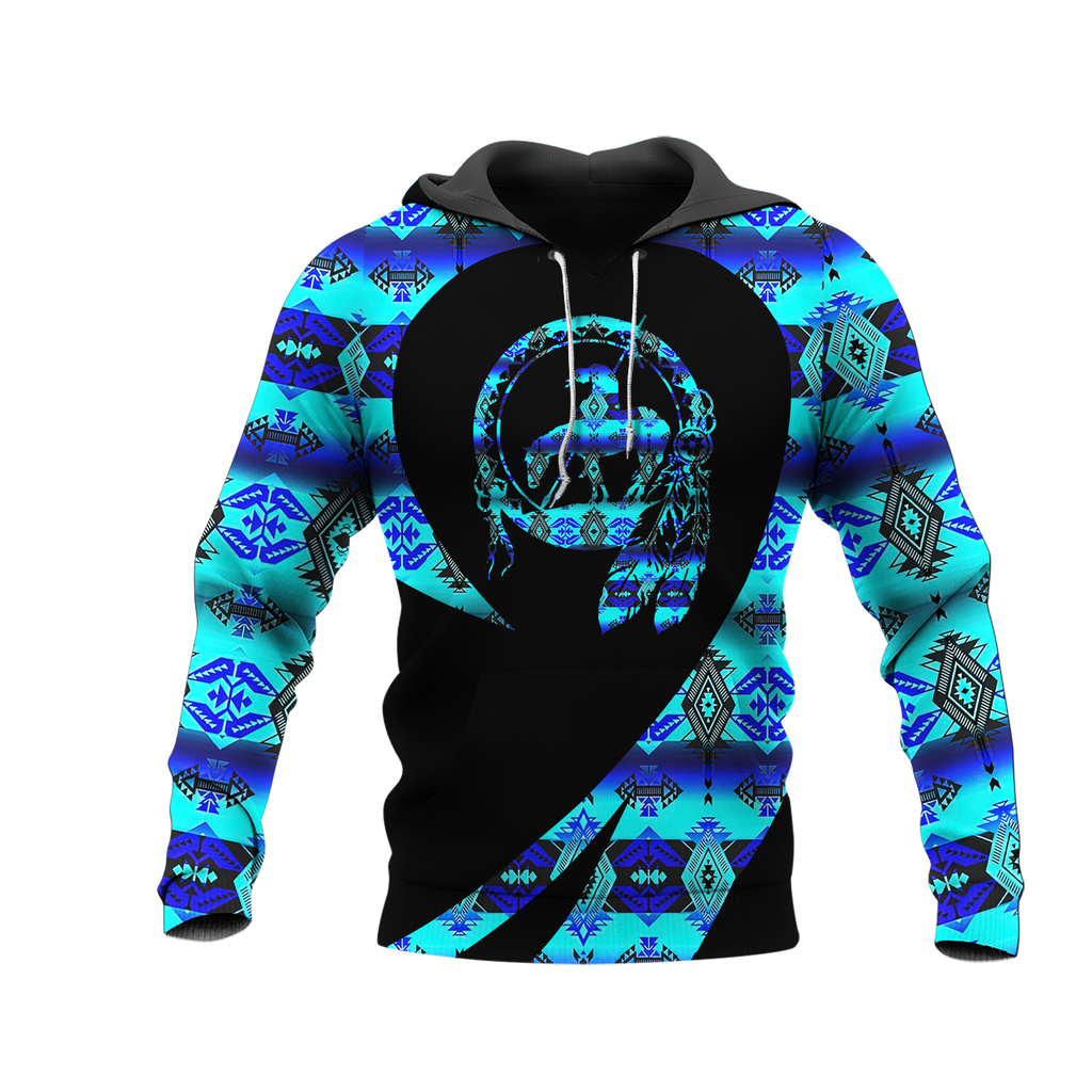HD000244 Pattern Native Pride 3D Hoodie
