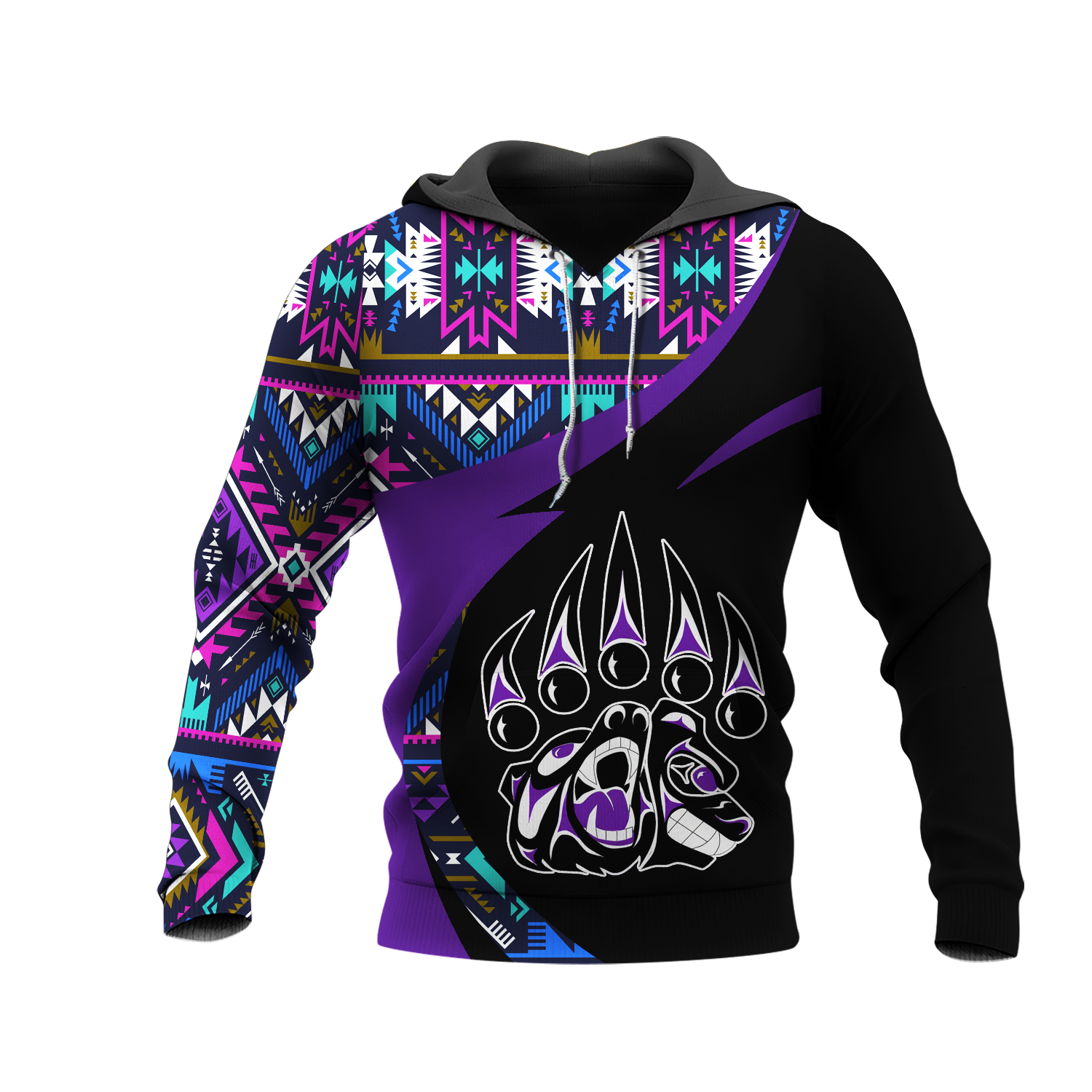HD0011383  Pattern Native Pride 3D Hoodie