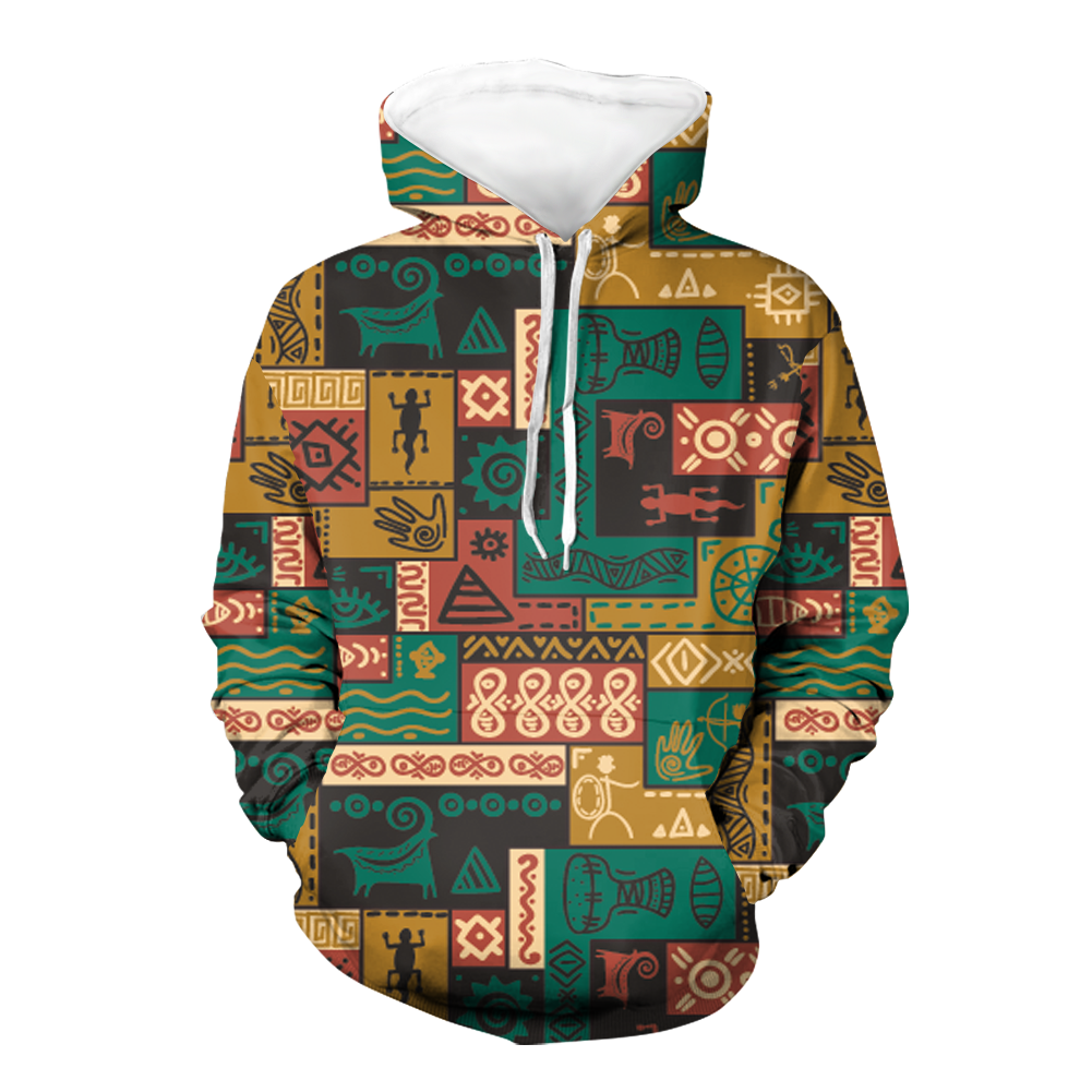 HD000230 Pattern Native Pride 3D Hoodie