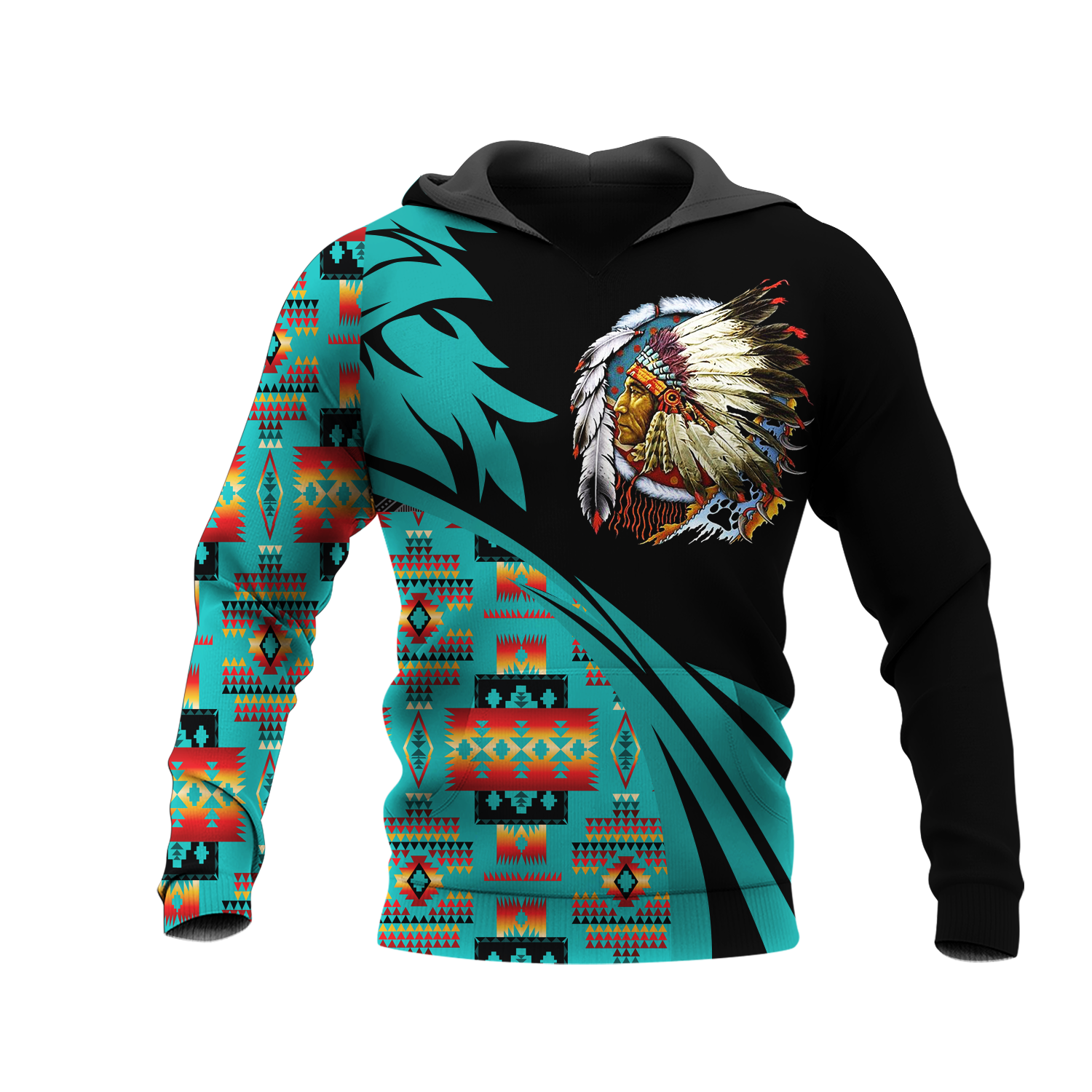 HD0012329 Pattern Native Pride 3D Hoodie