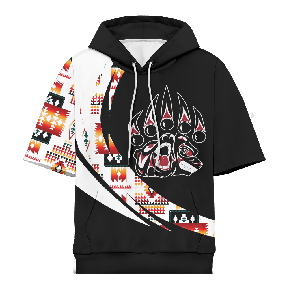 HD0012360 Pattern Native Pride 3D Short  Hoodie