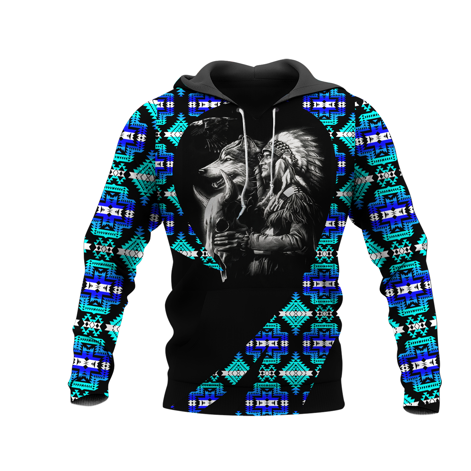 HD0011617 Pattern Native Pride 3D Hoodie