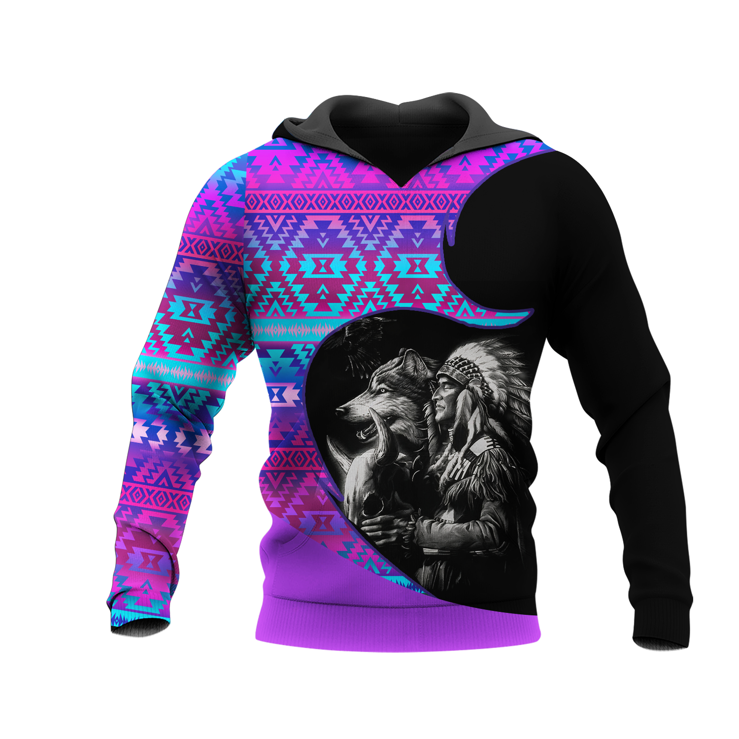 HD0011205 Pattern Native Pride 3D Hoodie