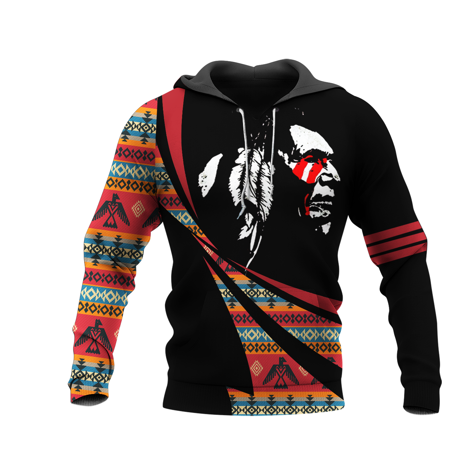 HD0012044 Pattern Native Pride 3D Hoodie