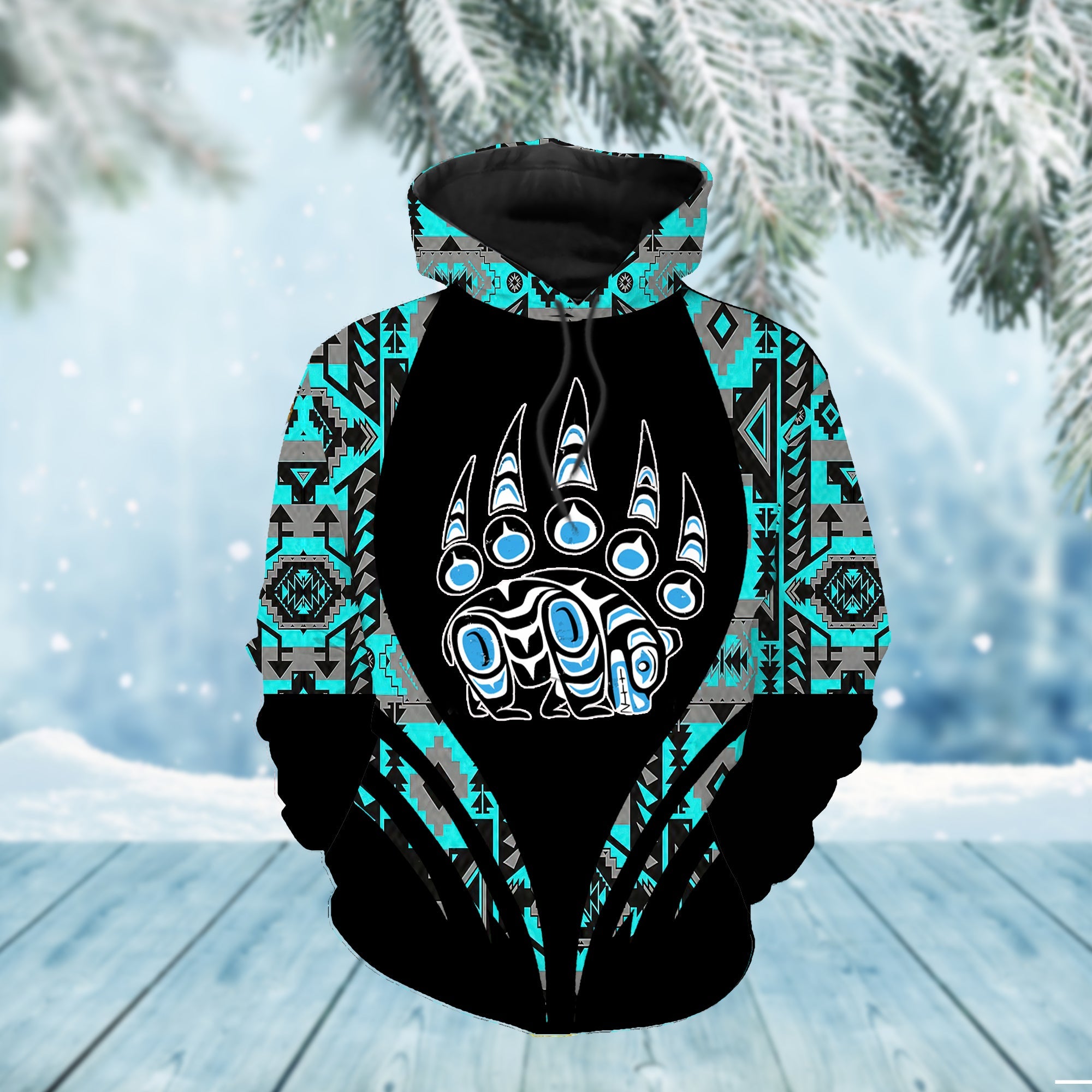HD0011643 Pattern Native Pride 3D Hoodie