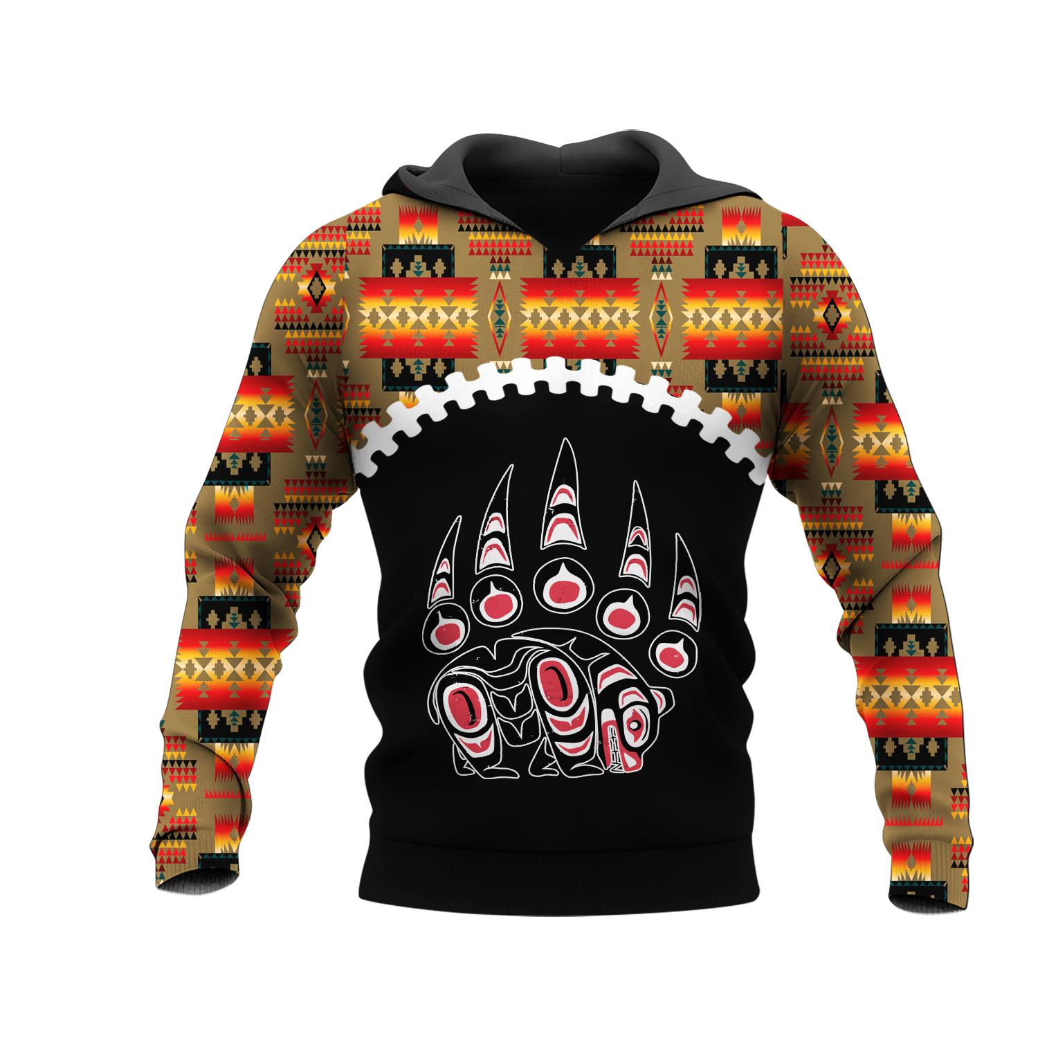 HD0012280 Pattern Native Pride 3D Hoodie