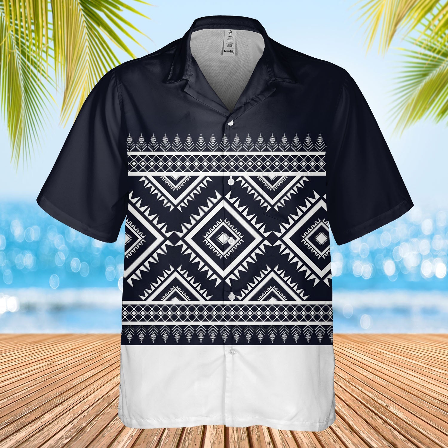 DS250715M04 Native American Hawaiian Shirt 3D
