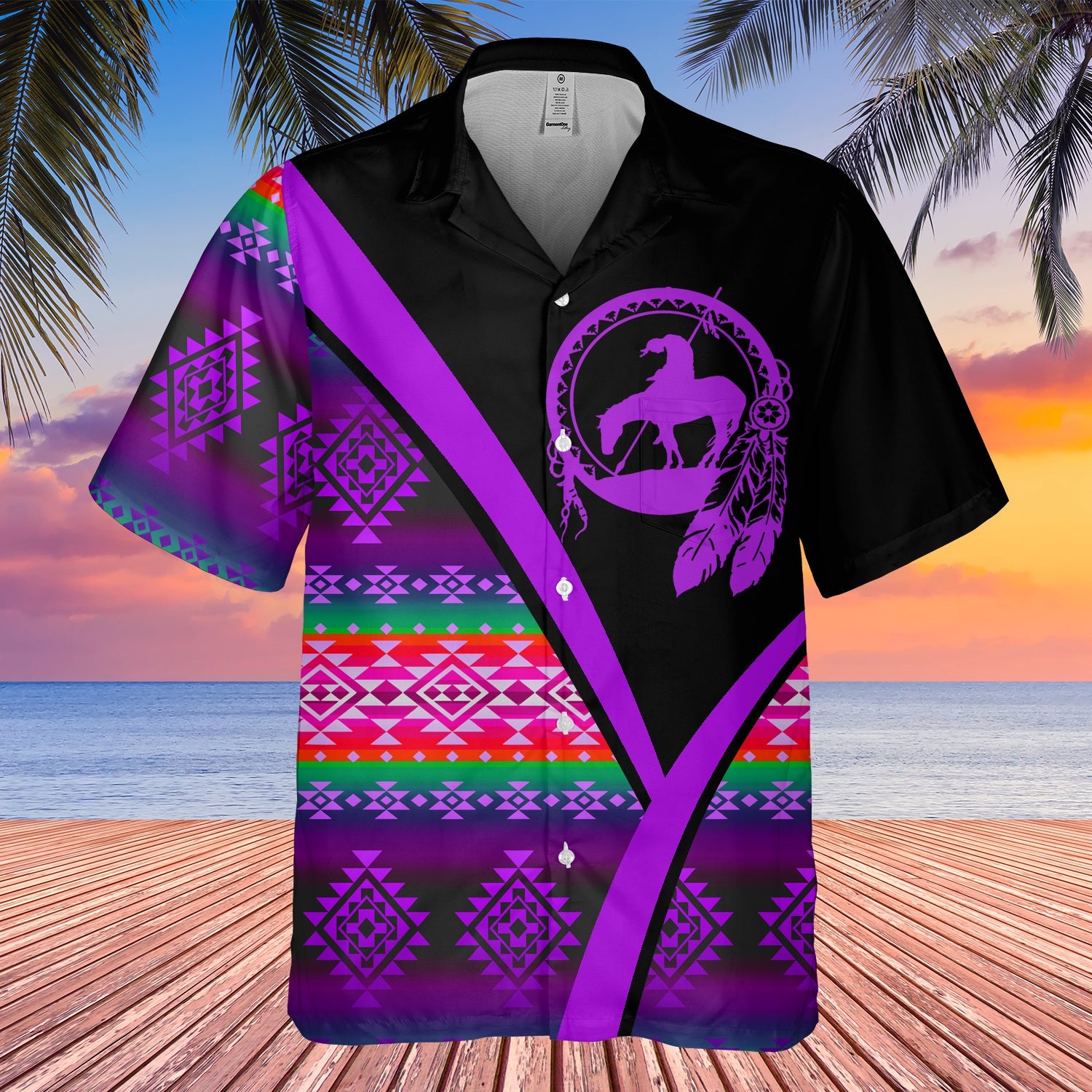 GB-HW0011540 Trail Of Tear Native American Hawaiian Shirt 3D