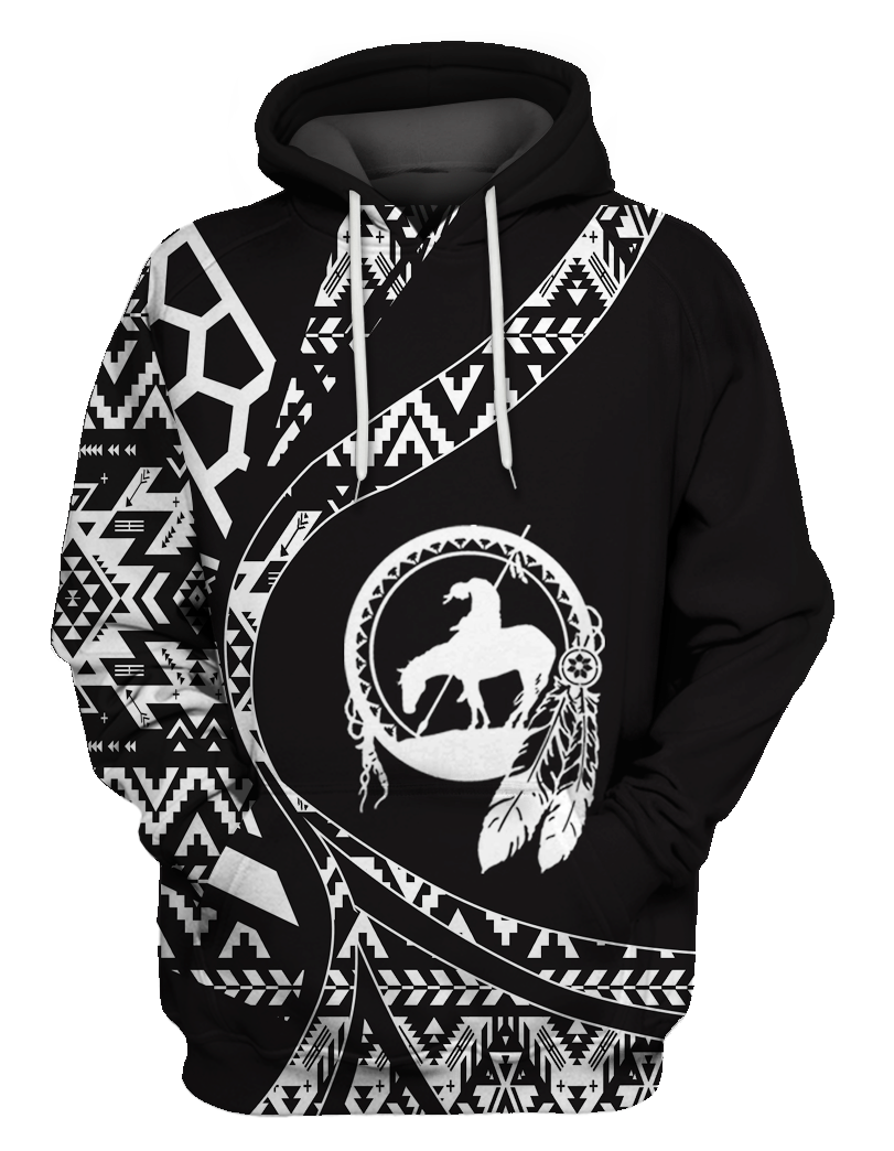 HD0012402V2 Pattern Native Pride 3D Hoodie