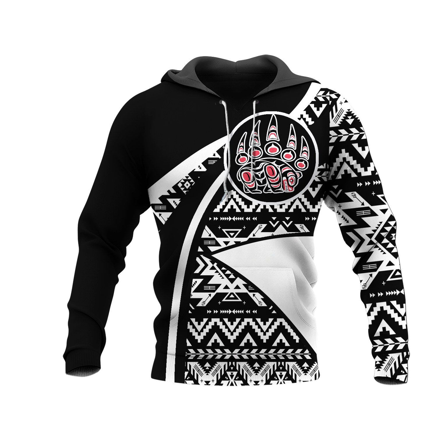 HD0012599 Pattern Native American  Pride 3D Hoodie