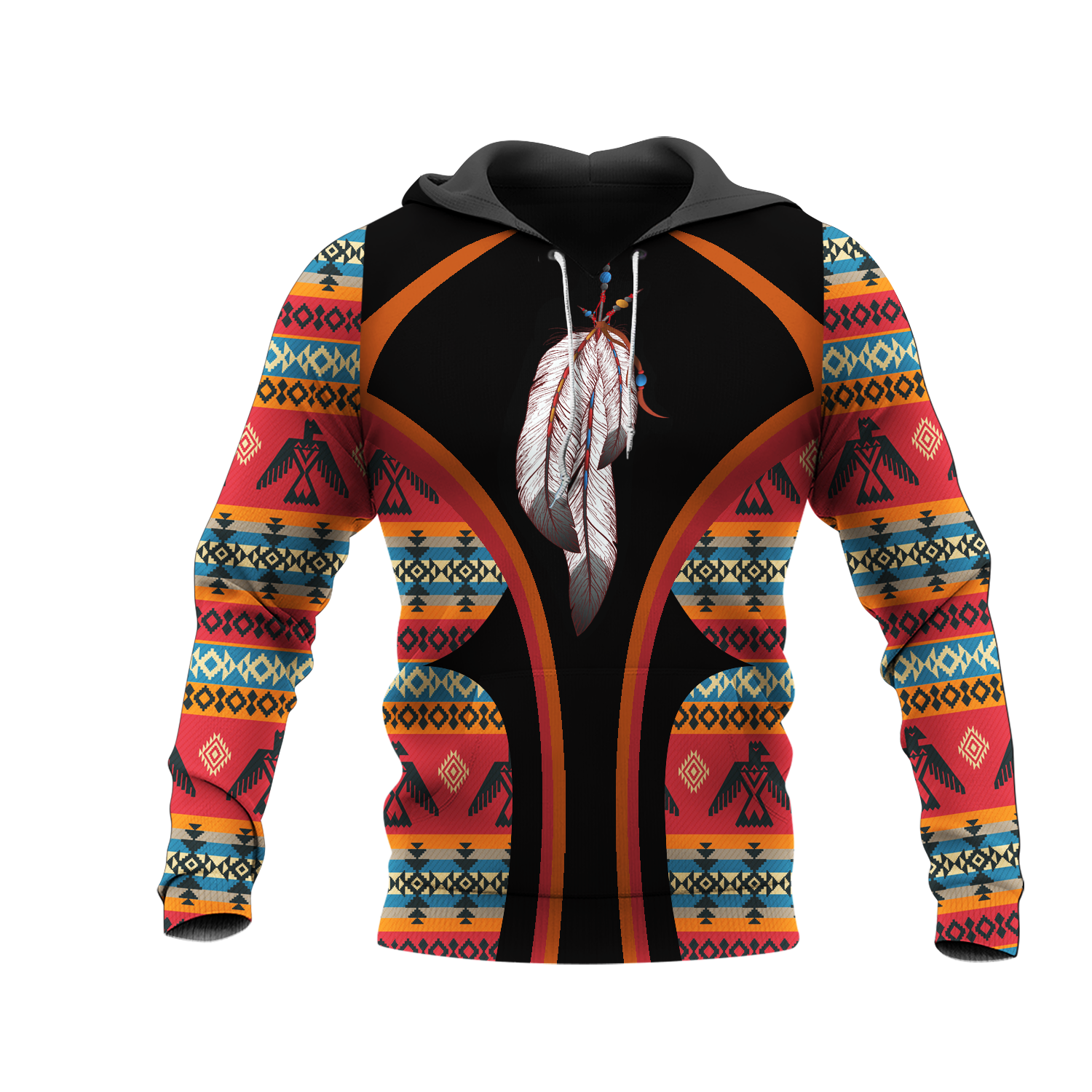 HD0012807 Tribal Turtle Native American Pride 3D Hoodie