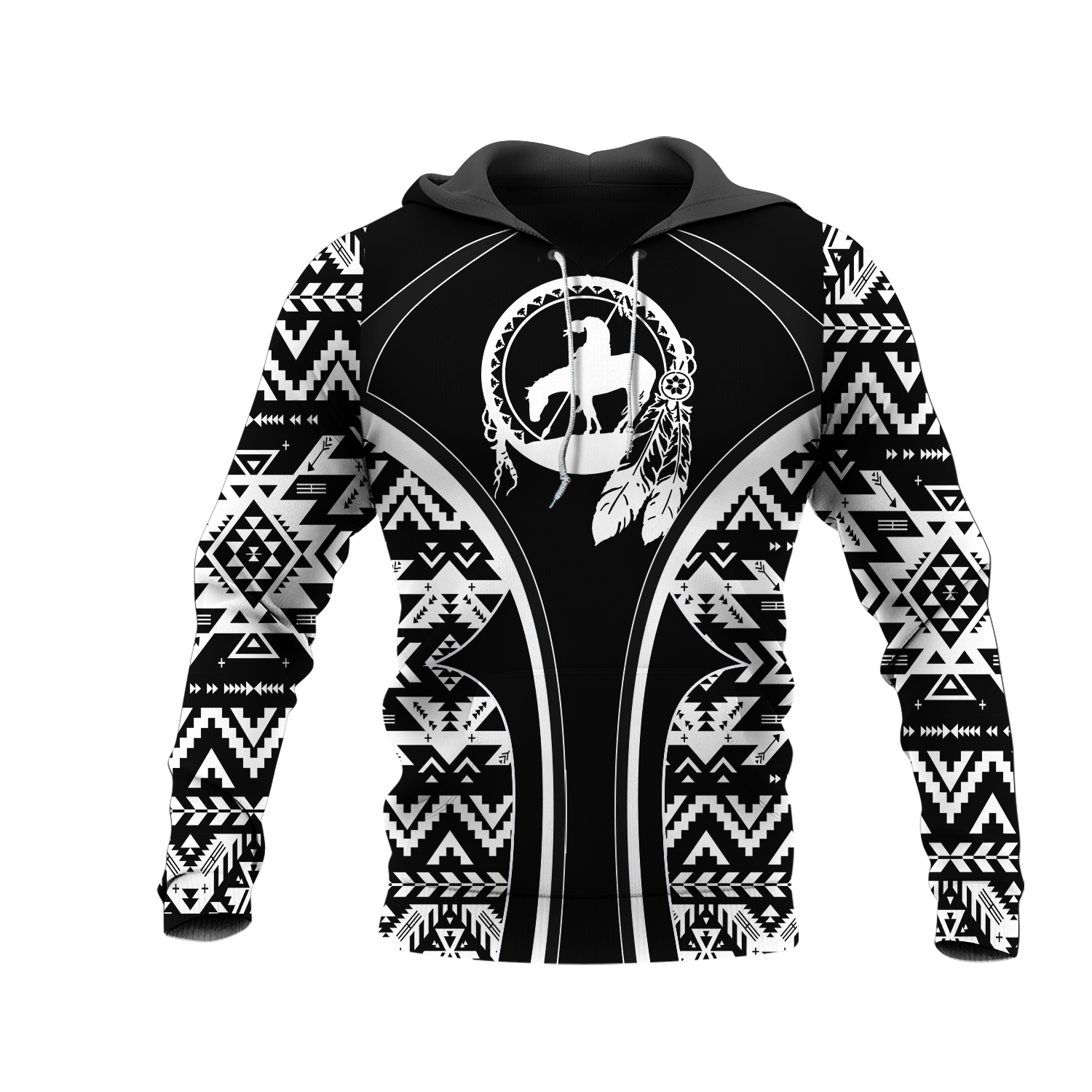 HD0012817 Trail Of Tears Native American Pride 3D Hoodie