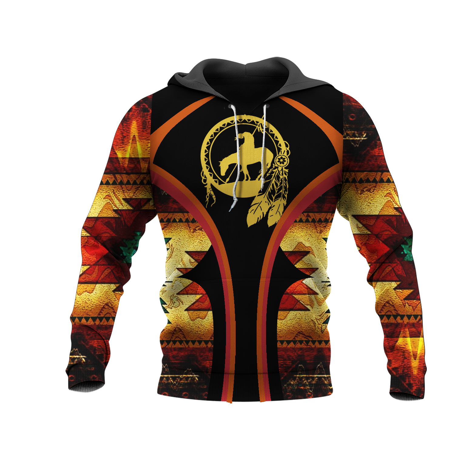 HD0012818 Trail Of Tears Native American Pride 3D Hoodie