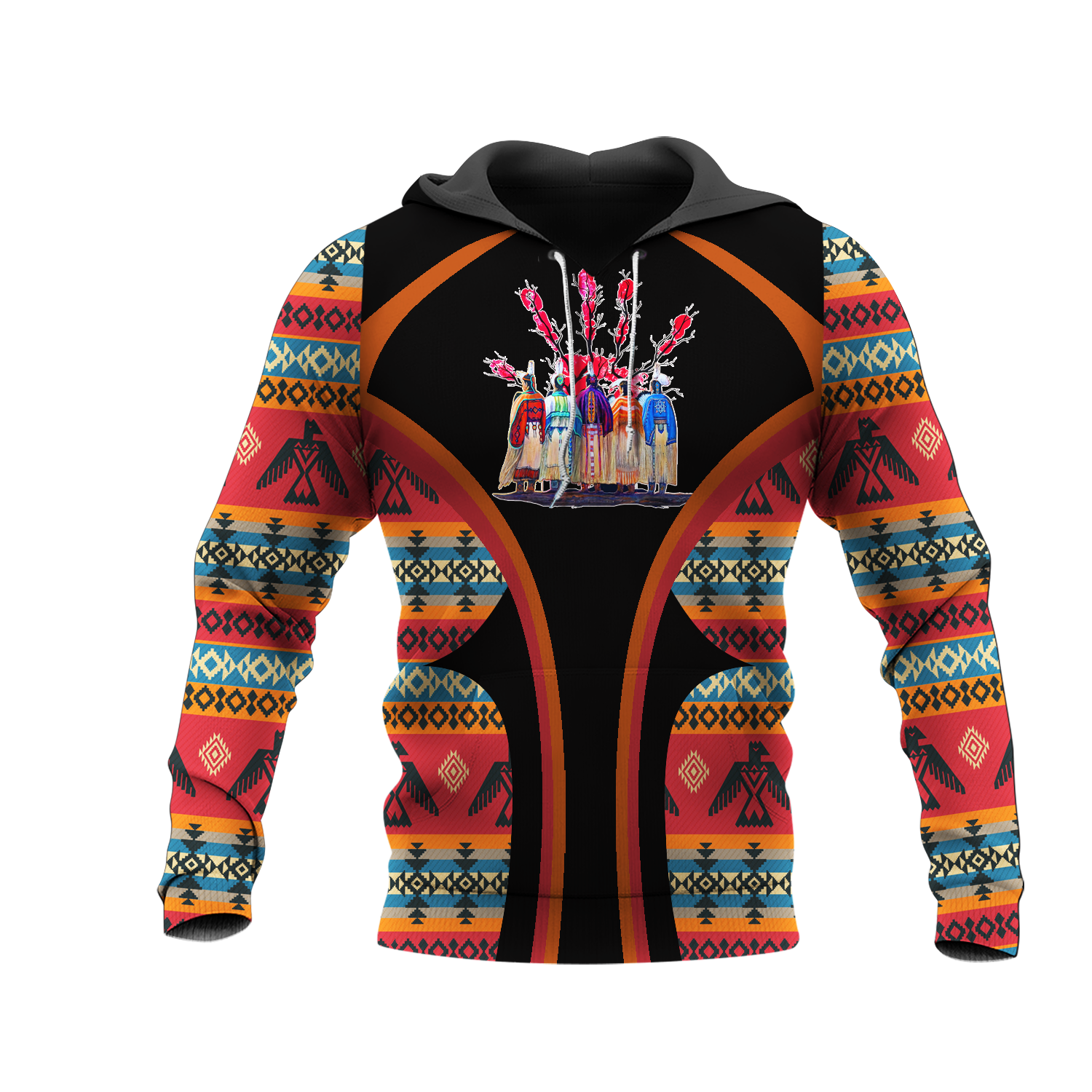 HD0012820 Trail Of Tears Native American Pride 3D Hoodie