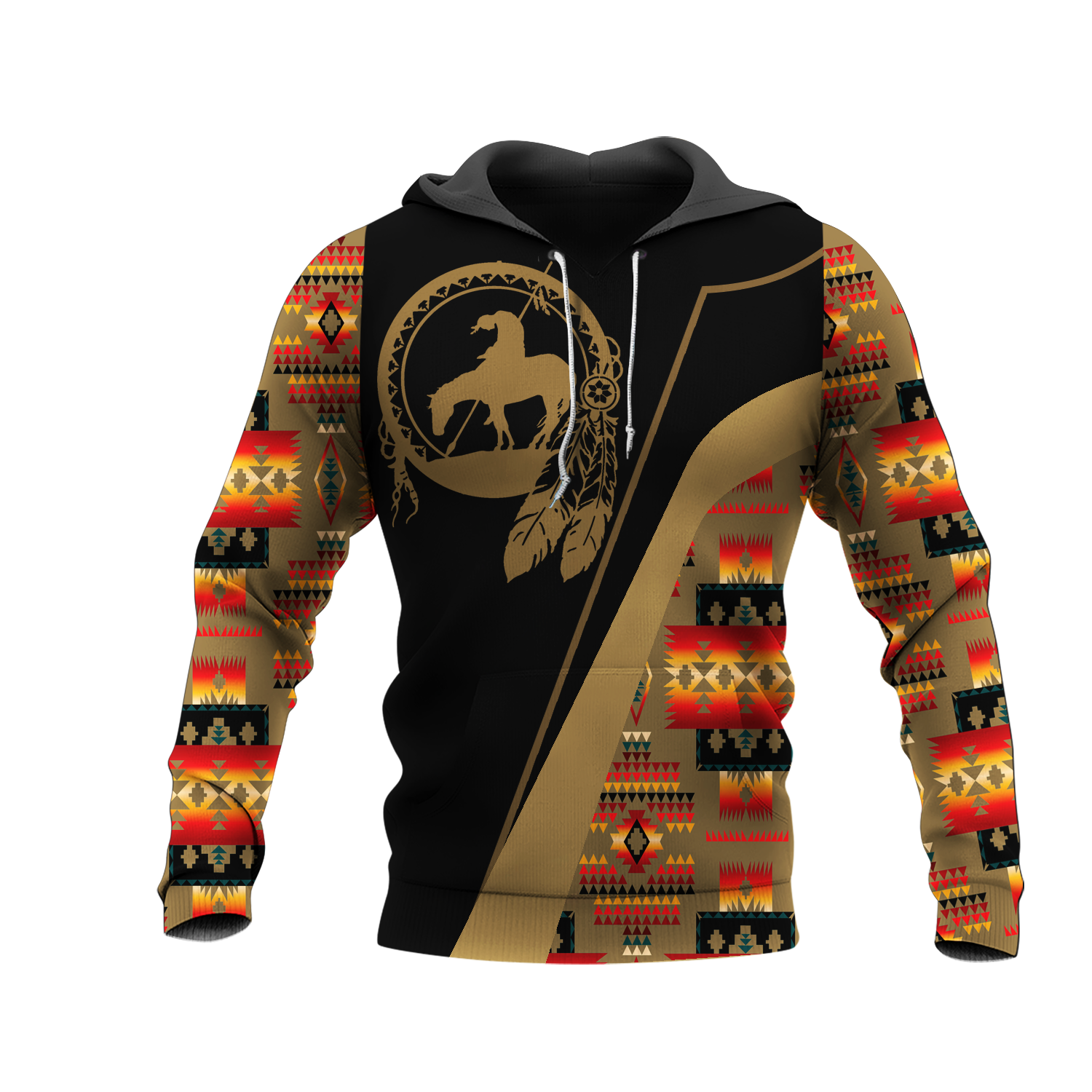 HD0012822 Trail Of Tears Native American Pride 3D Hoodie