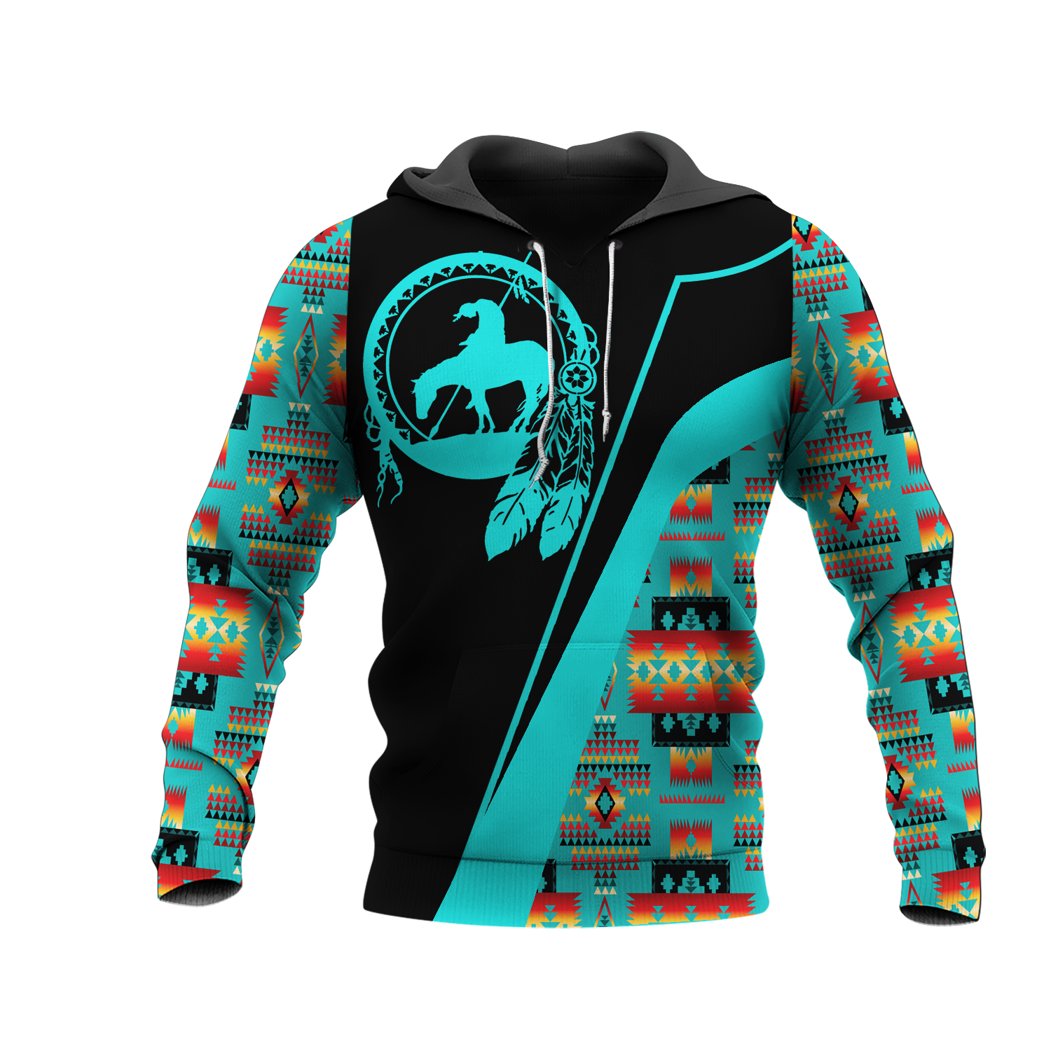 HD0012823 Trail Of Tears Native American Pride 3D Hoodie
