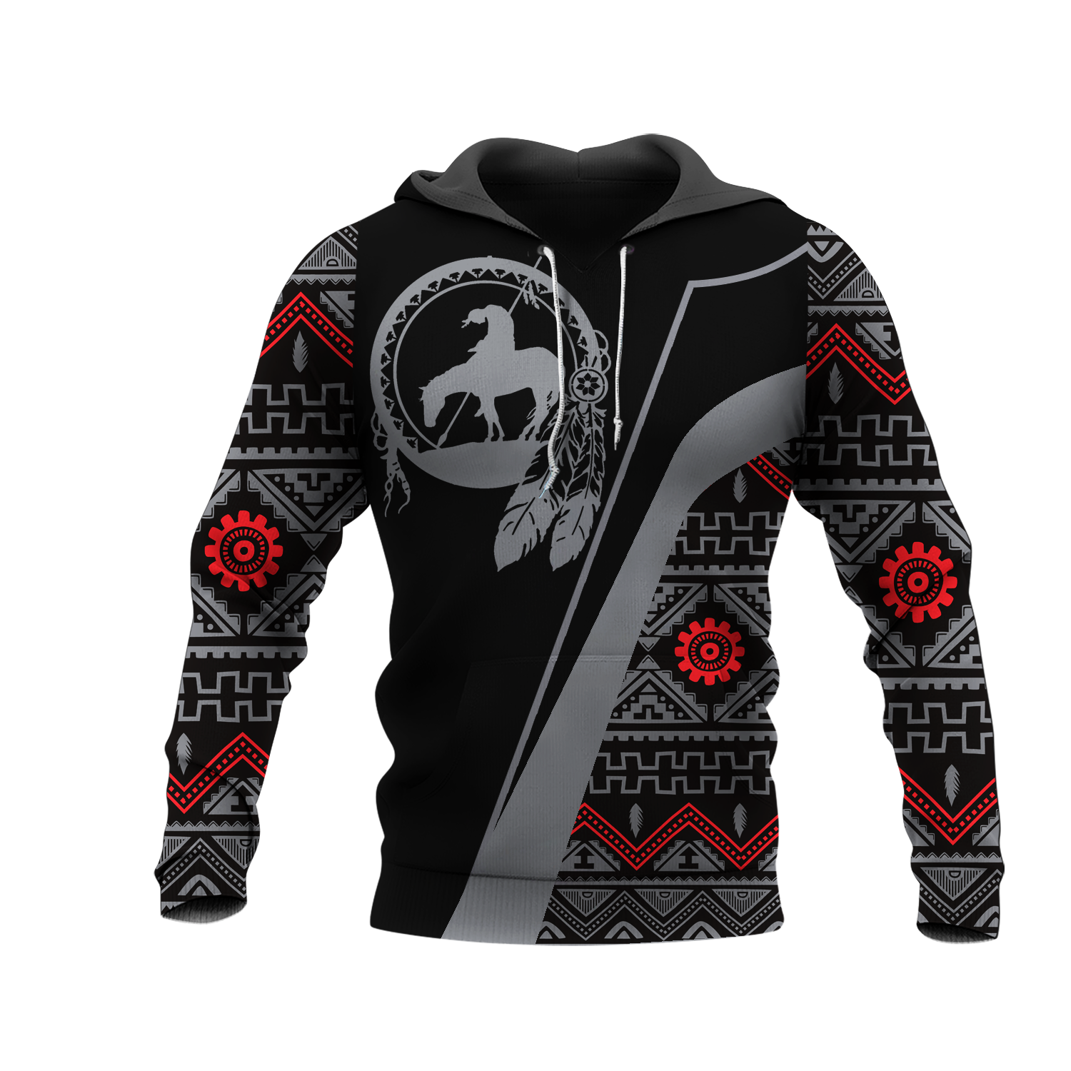 HD0012825 Trail Of Tears Native American Pride 3D Hoodie