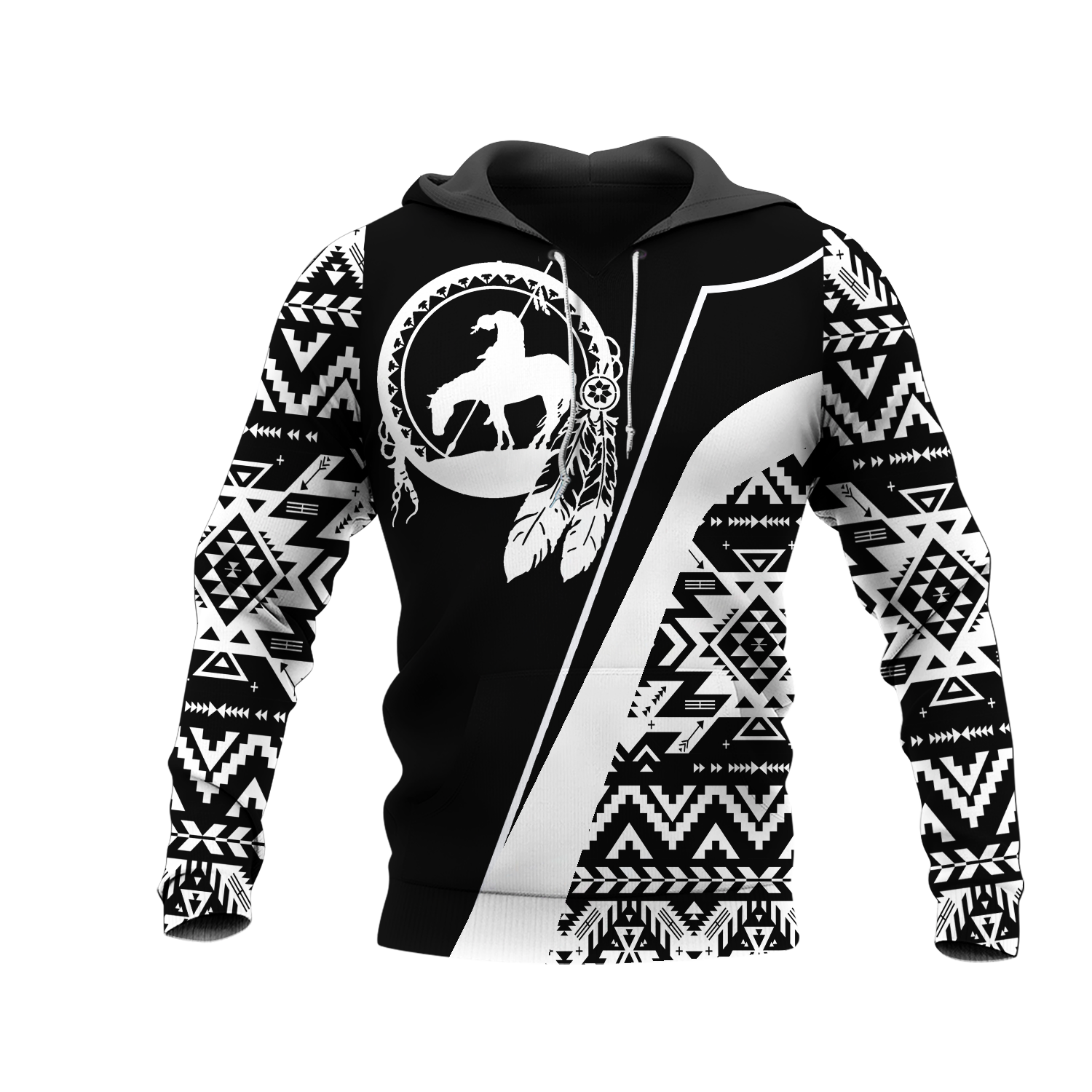 HD0012826 Trail Of Tears Native American Pride 3D Hoodie