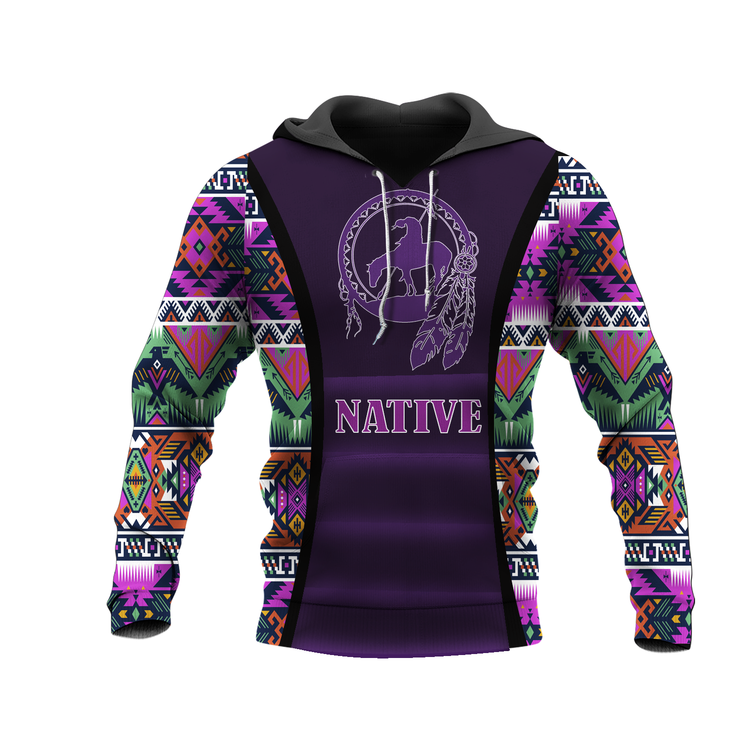 HD0012892 Trail Of Tears Native American Pride 3D Hoodie
