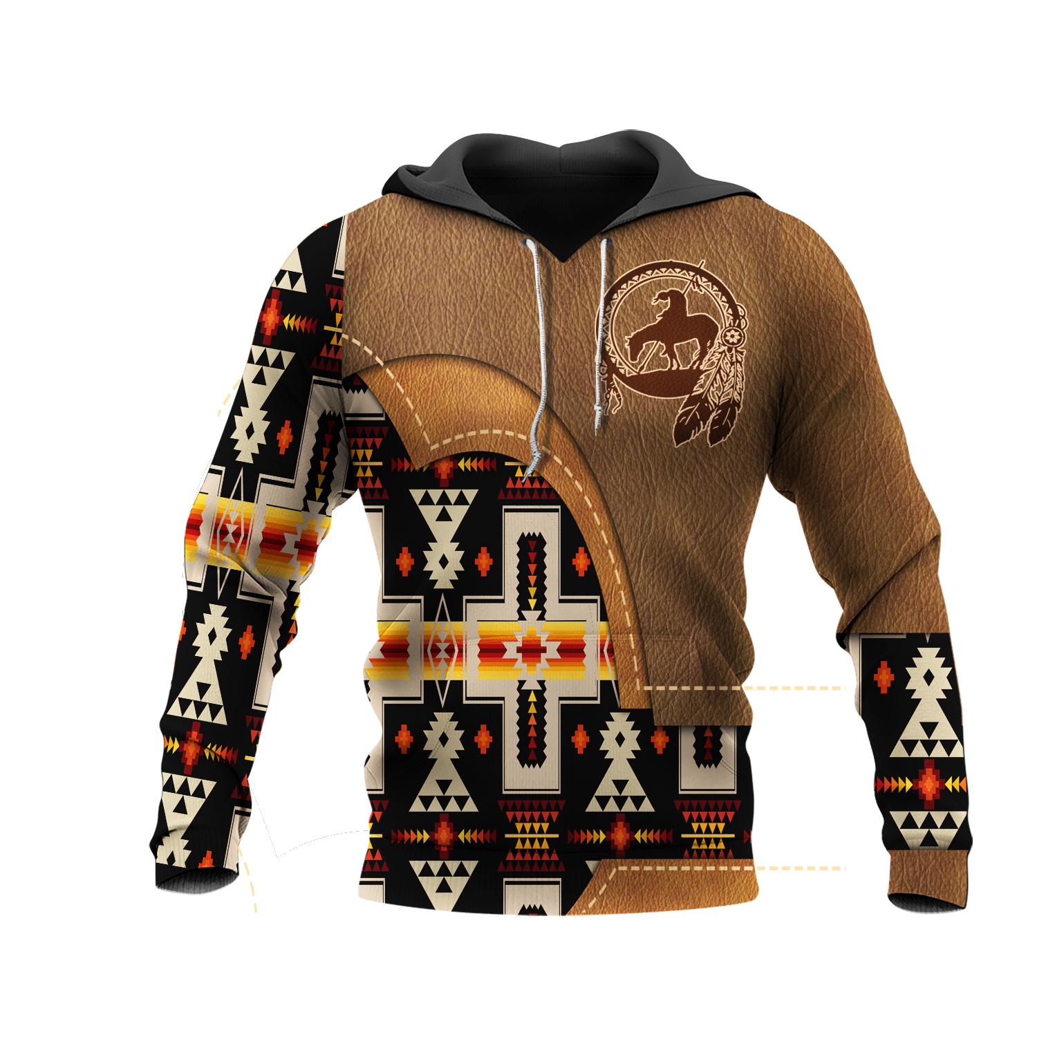 HD0012897 Trail Of Tears Native American Pride 3D Hoodie