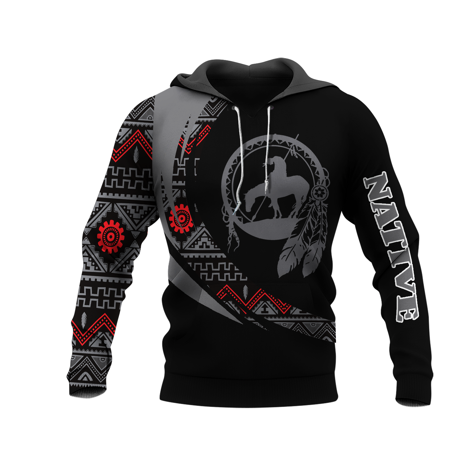 HD0012929 Trail Of Tear Native American Pride 3D Hoodie