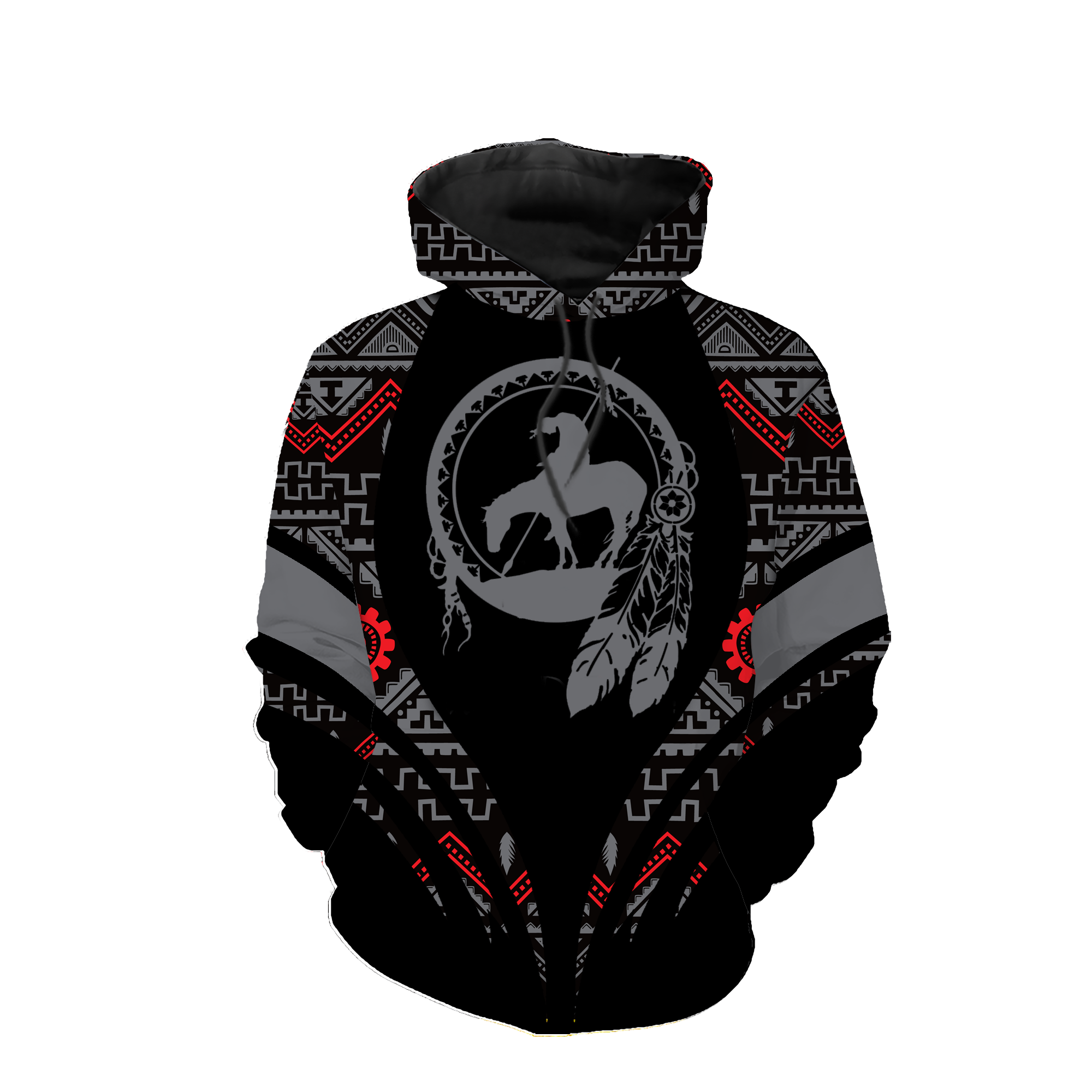HD0012962 Trail Of Tear Native American Pride 3D Hoodie