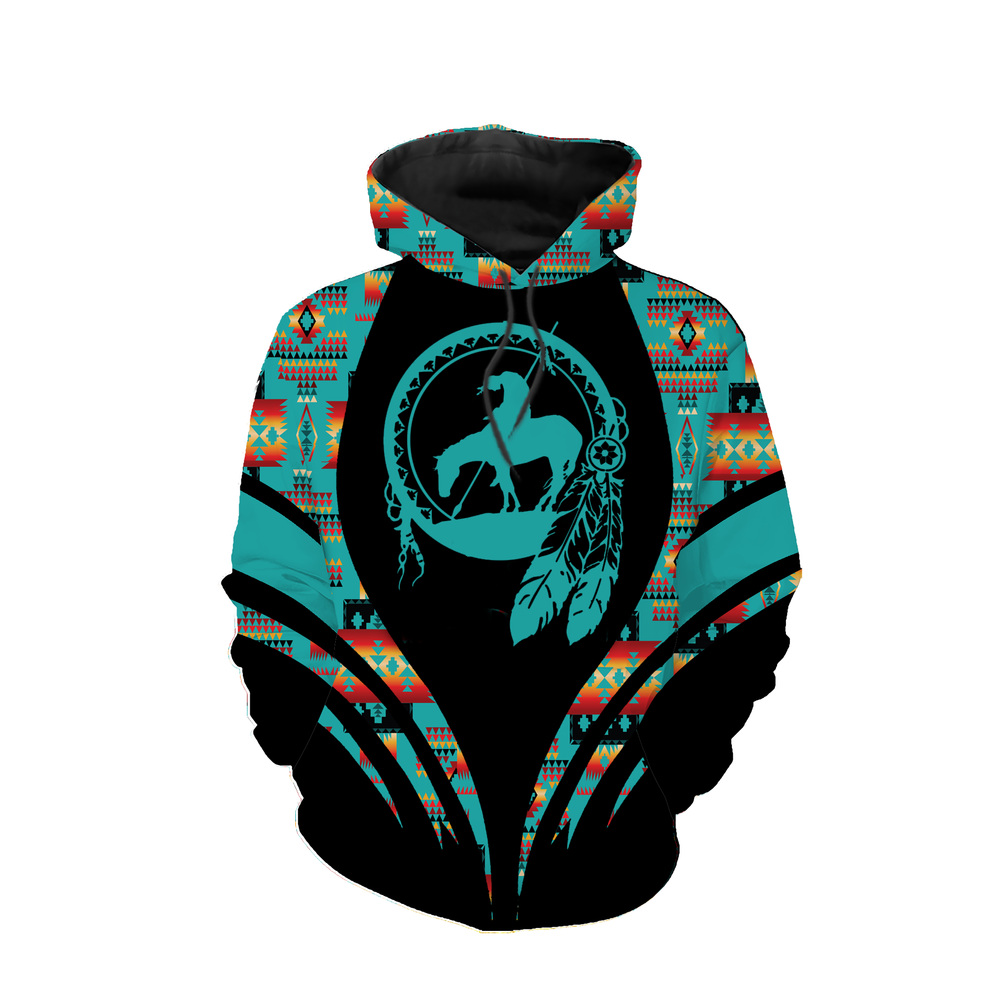 HD0012963 Trail Of Tear Native American Pride 3D Hoodie