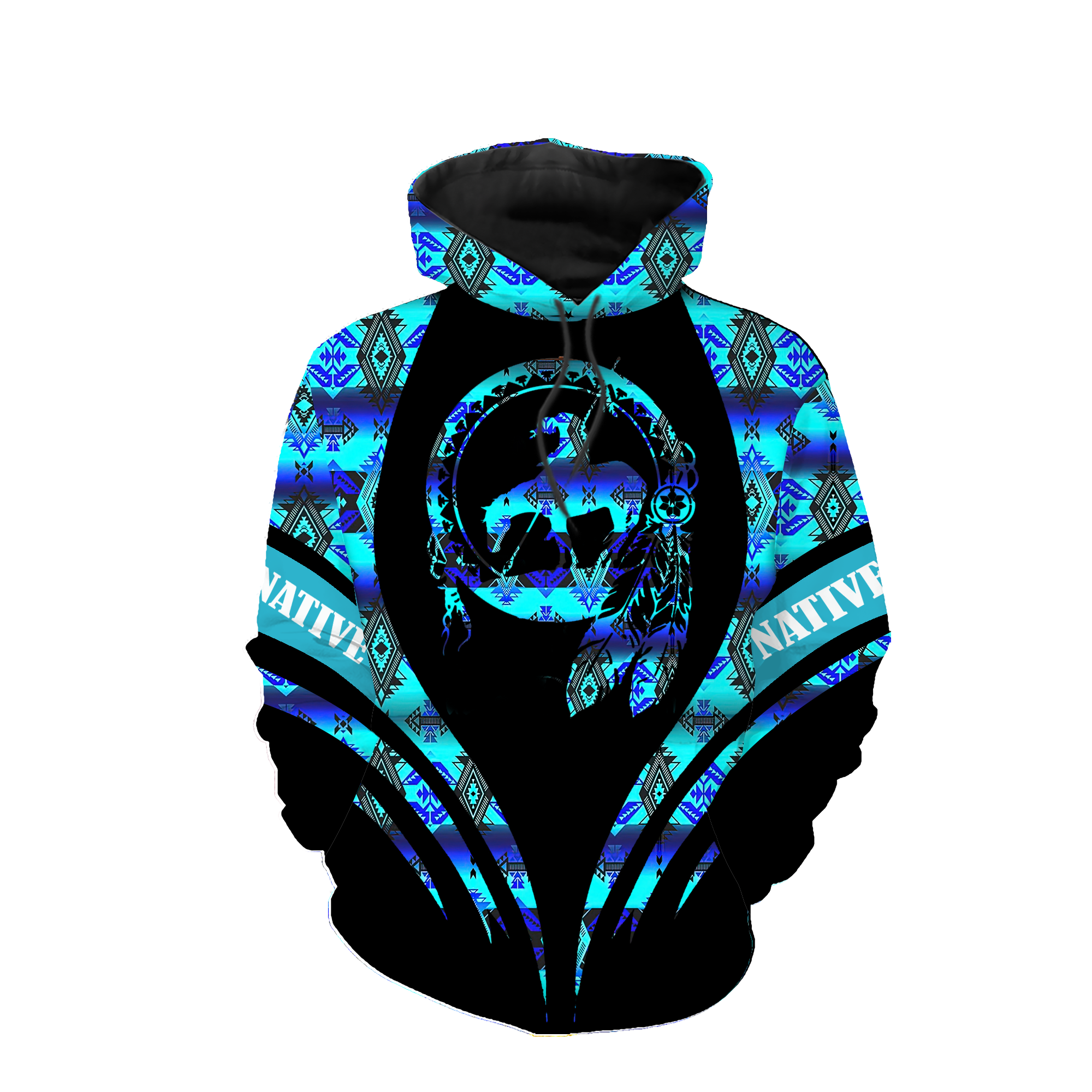 HD0012964 Trail Of Tear Native American Pride 3D Hoodie