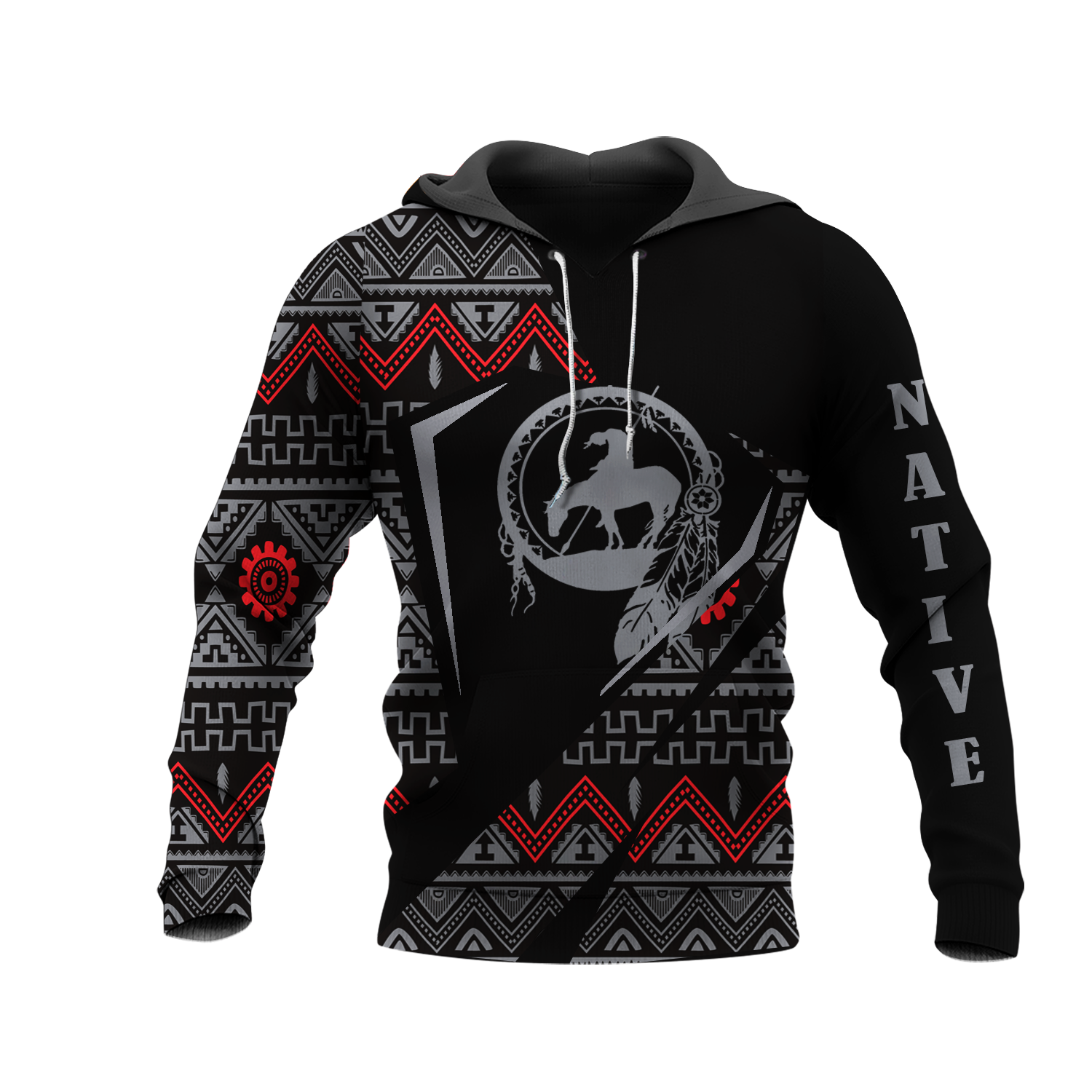 HD0013087 Trail Of Tear Native American Pride 3D Hoodie