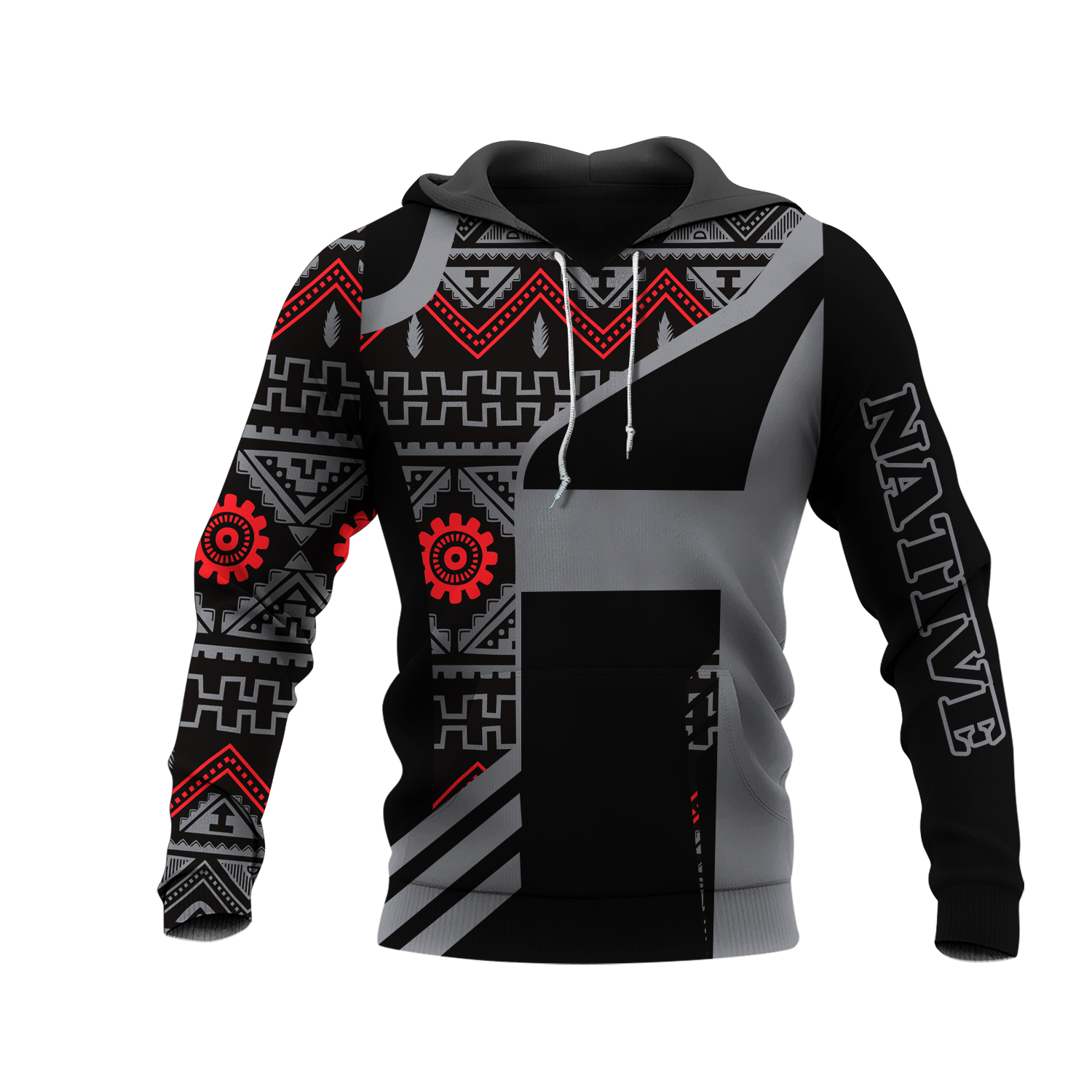 HD0013133 Pattern Native American Pride 3D Hoodie