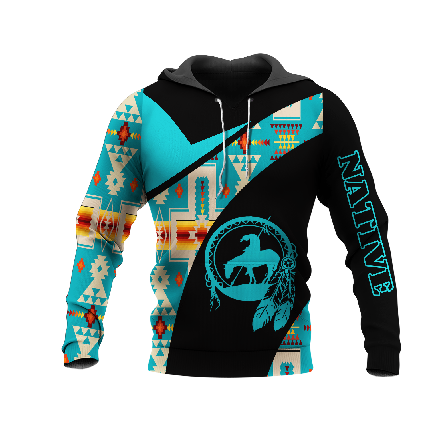HD0013215 Trail Of Tear  Native American Pride 3D Hoodie