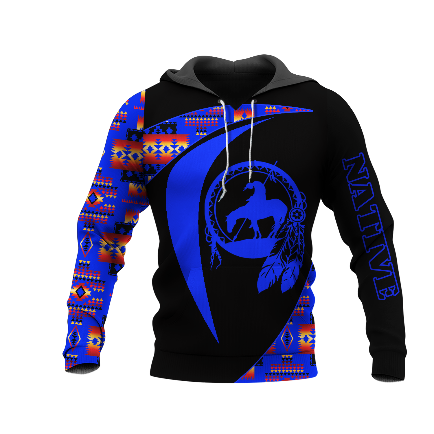 HD0013250 Trail Of Tear Native American Pride 3D Hoodie
