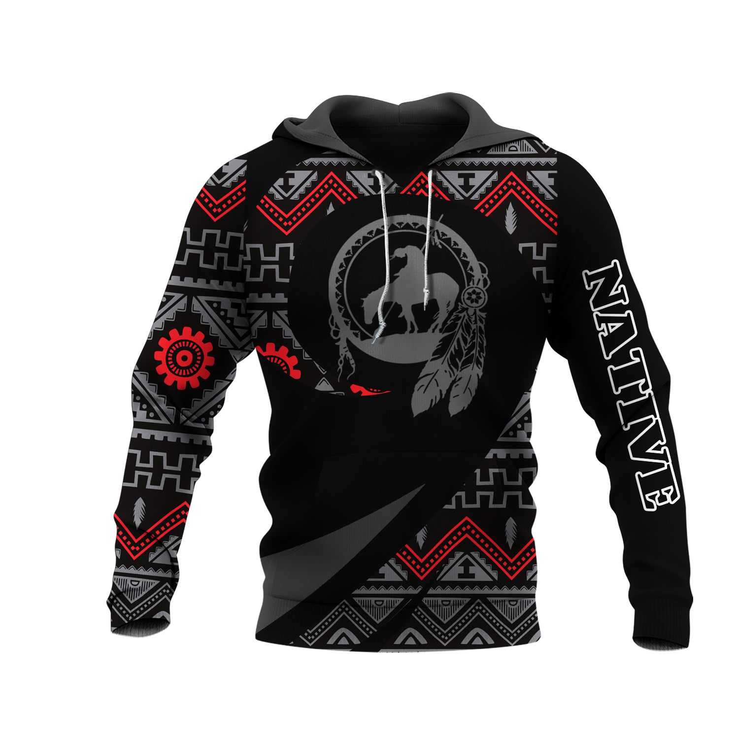 HD0013274 Trail Of Tear Native American Pride 3D Hoodie