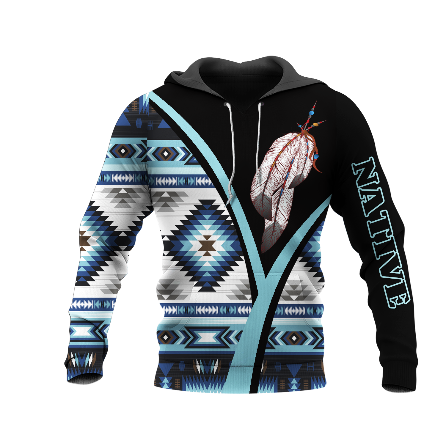 HD0013286 Tribal Turtle Native American Pride 3D Hoodie