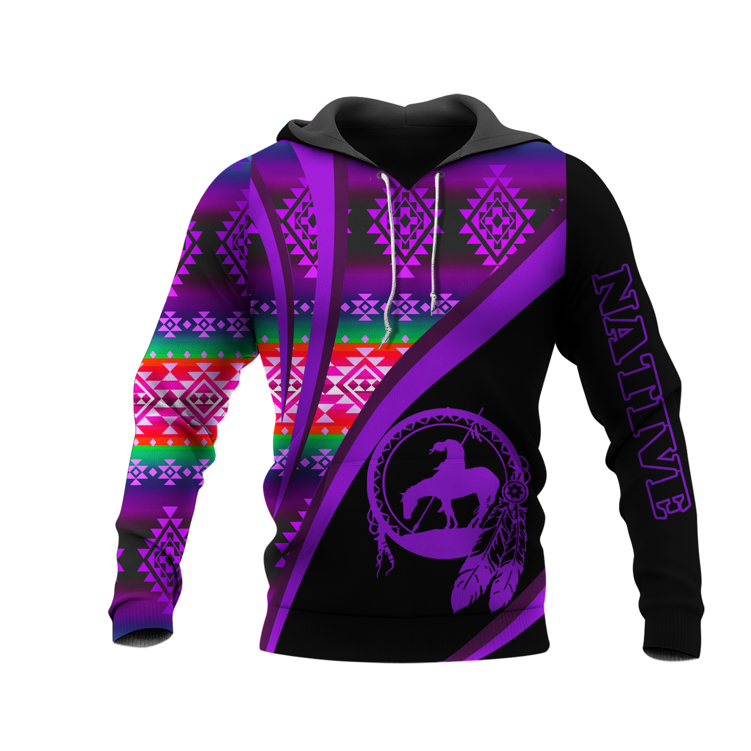 HD0013303 Trail Of Tear Native American Pride 3D Hoodie