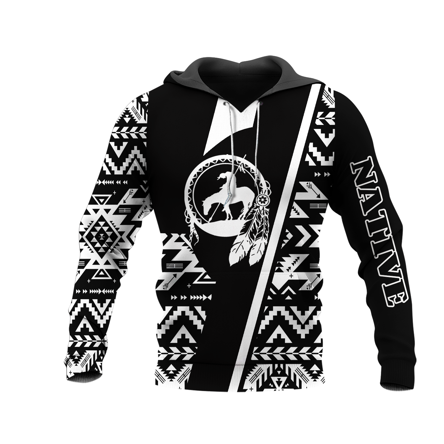 HD0013334 Trail Of Tear Native American Pride 3D Hoodie