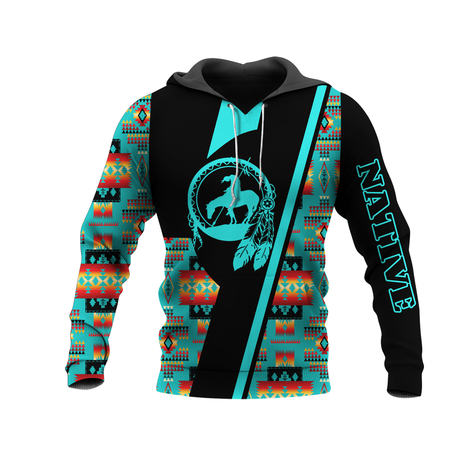 HD0013335 Trail Of Tear Native American Pride 3D Hoodie