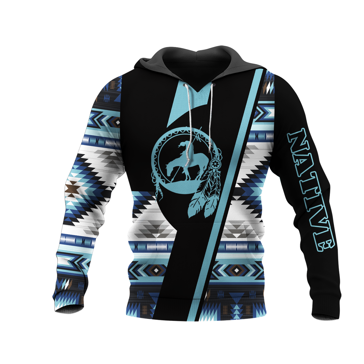 HD0013336 Trail Of Tear Native American Pride 3D Hoodie