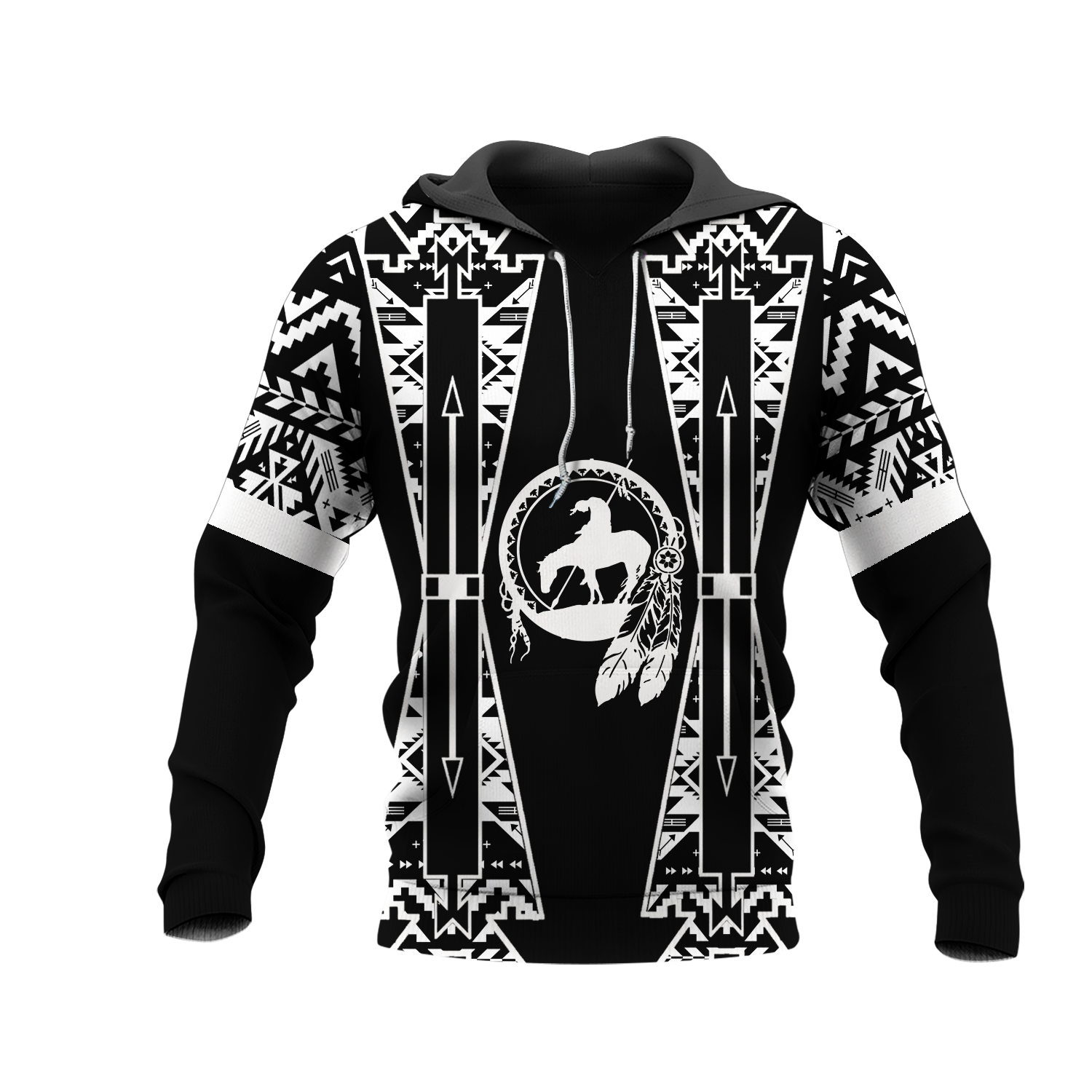HD000449 Pattern Native Pride 3D Hoodie